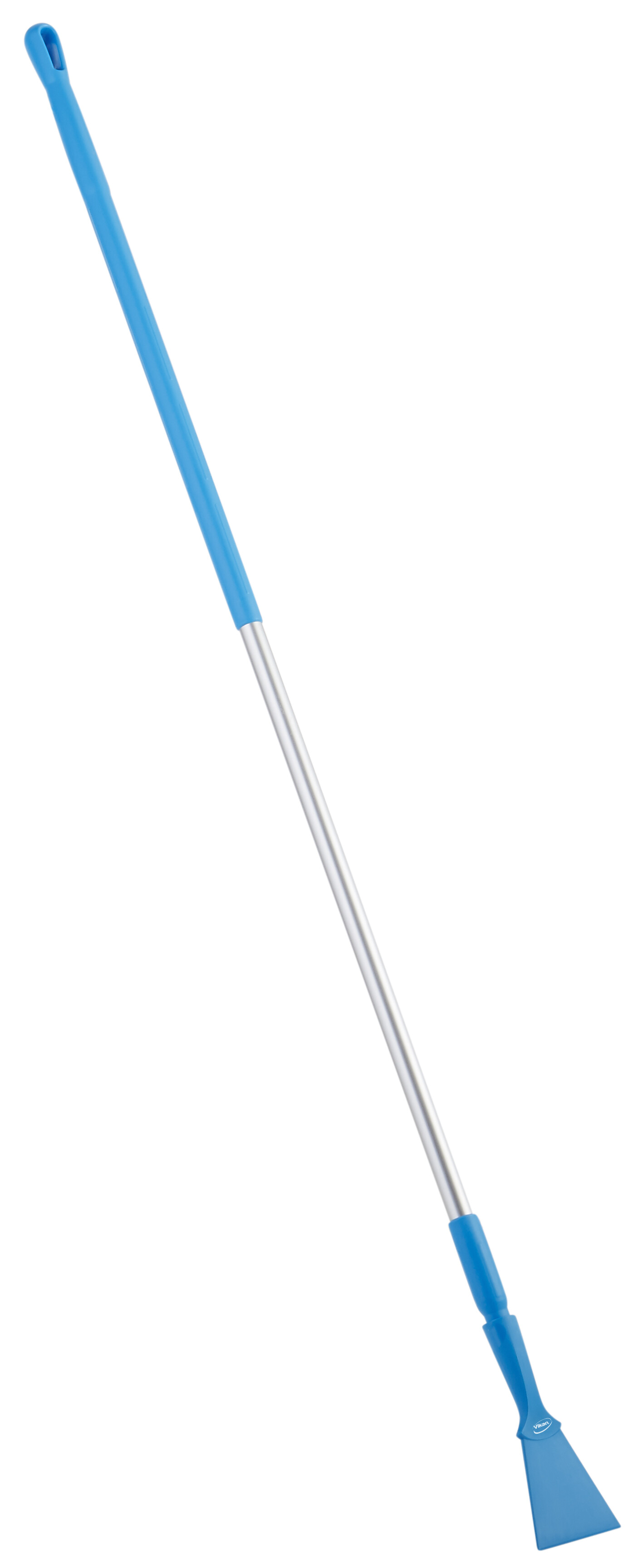 Vikan Nylon Scraper with Threaded Handle, 100 mm, Blue