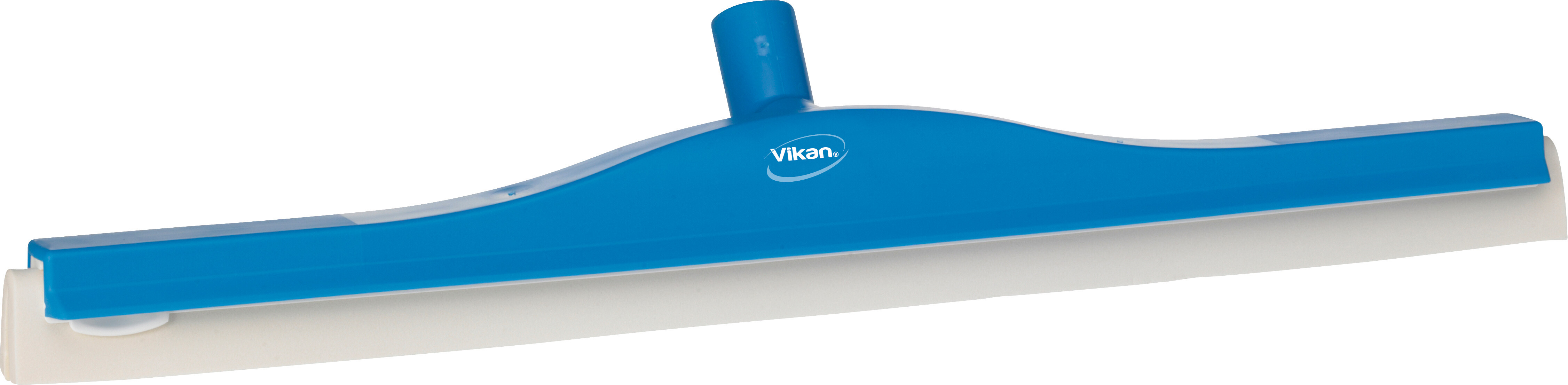 Vikan Revolving Neck Floor squeegee w/Replacement Cassette, 600 mm, Blue