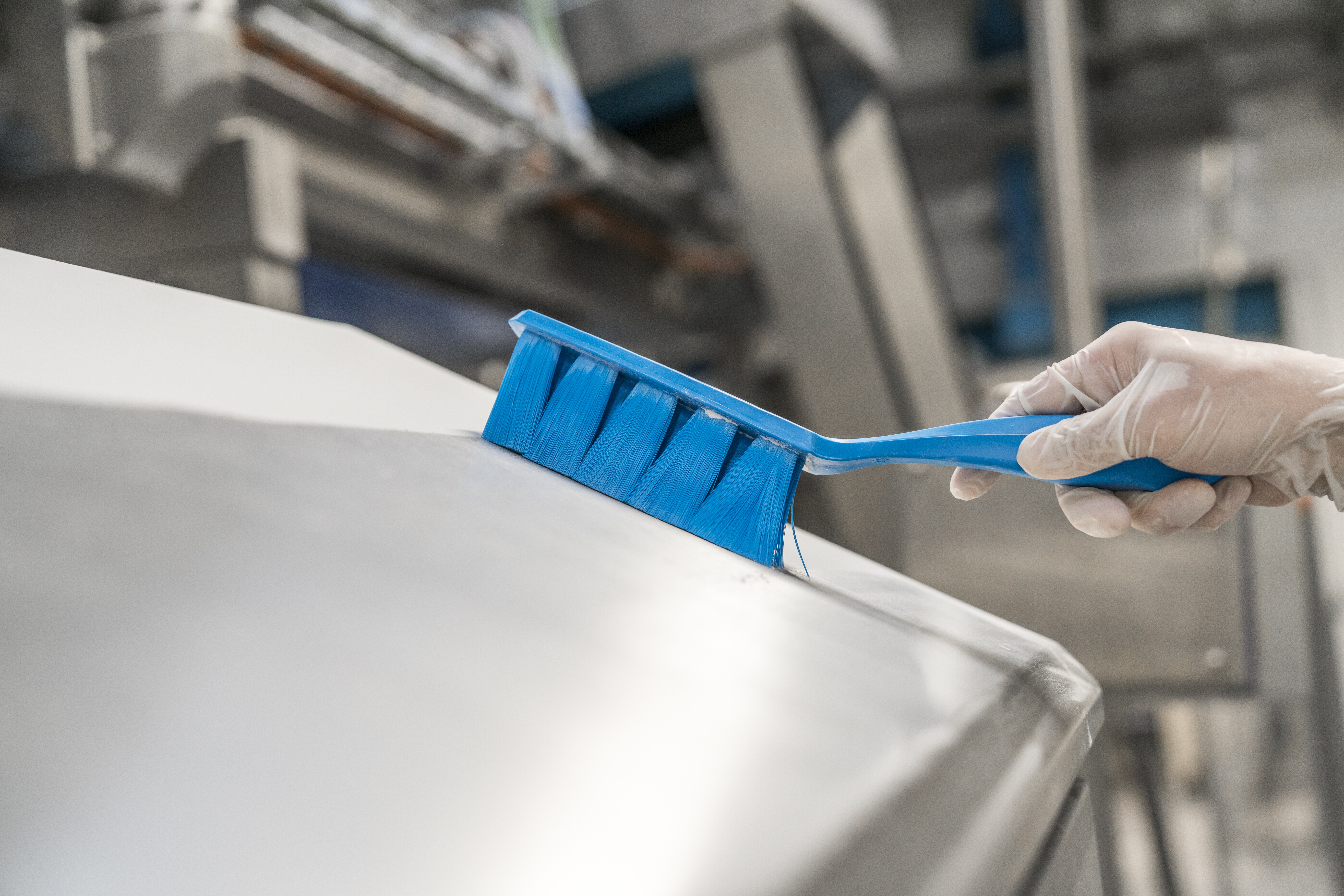 Vikan UST Bench Brush, 330 mm, Soft, Blue