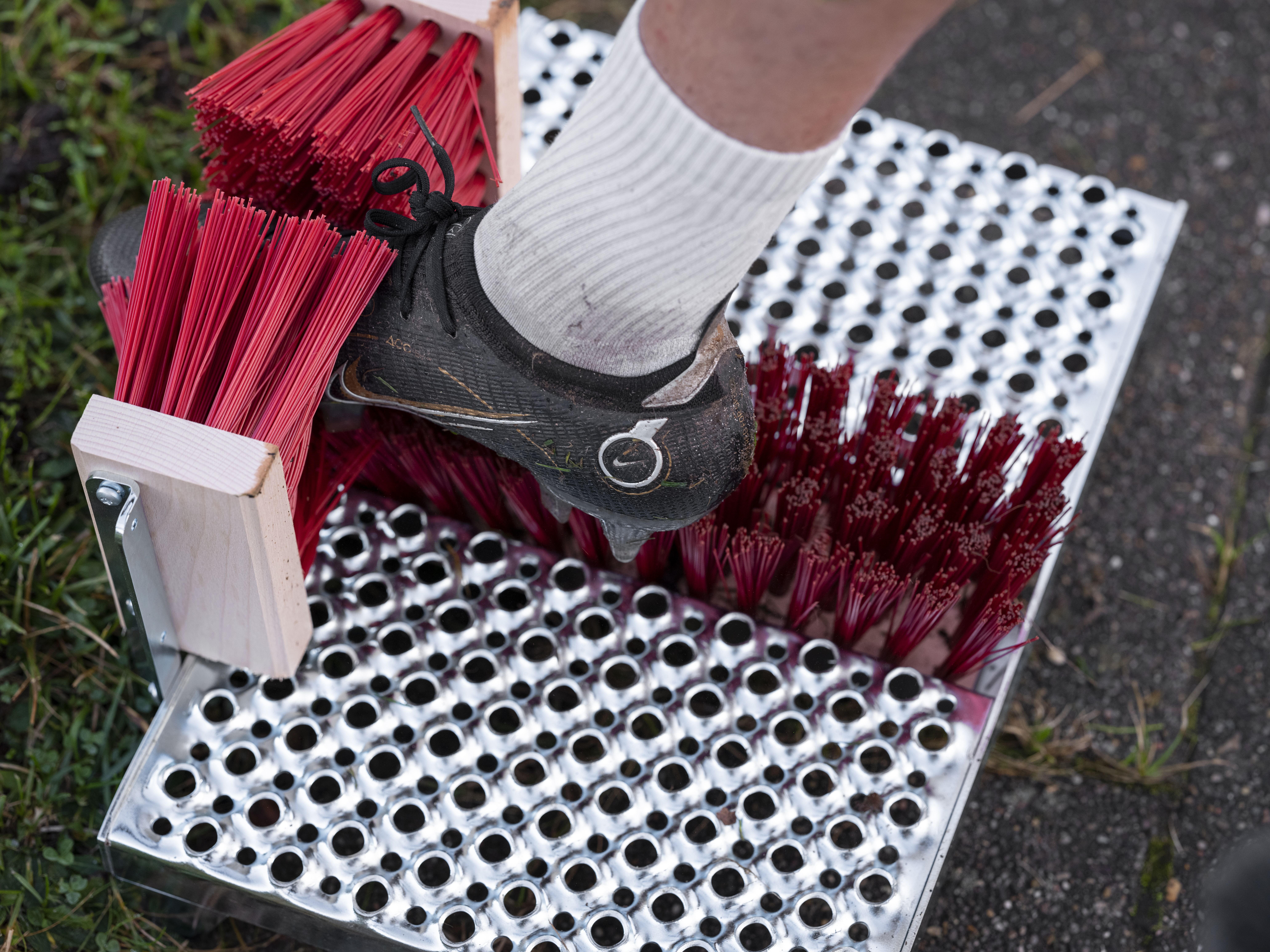 Vikan Boot cleaner, FSC™ 100% PBN-COC-059222, 460 mm, Hard, Wood