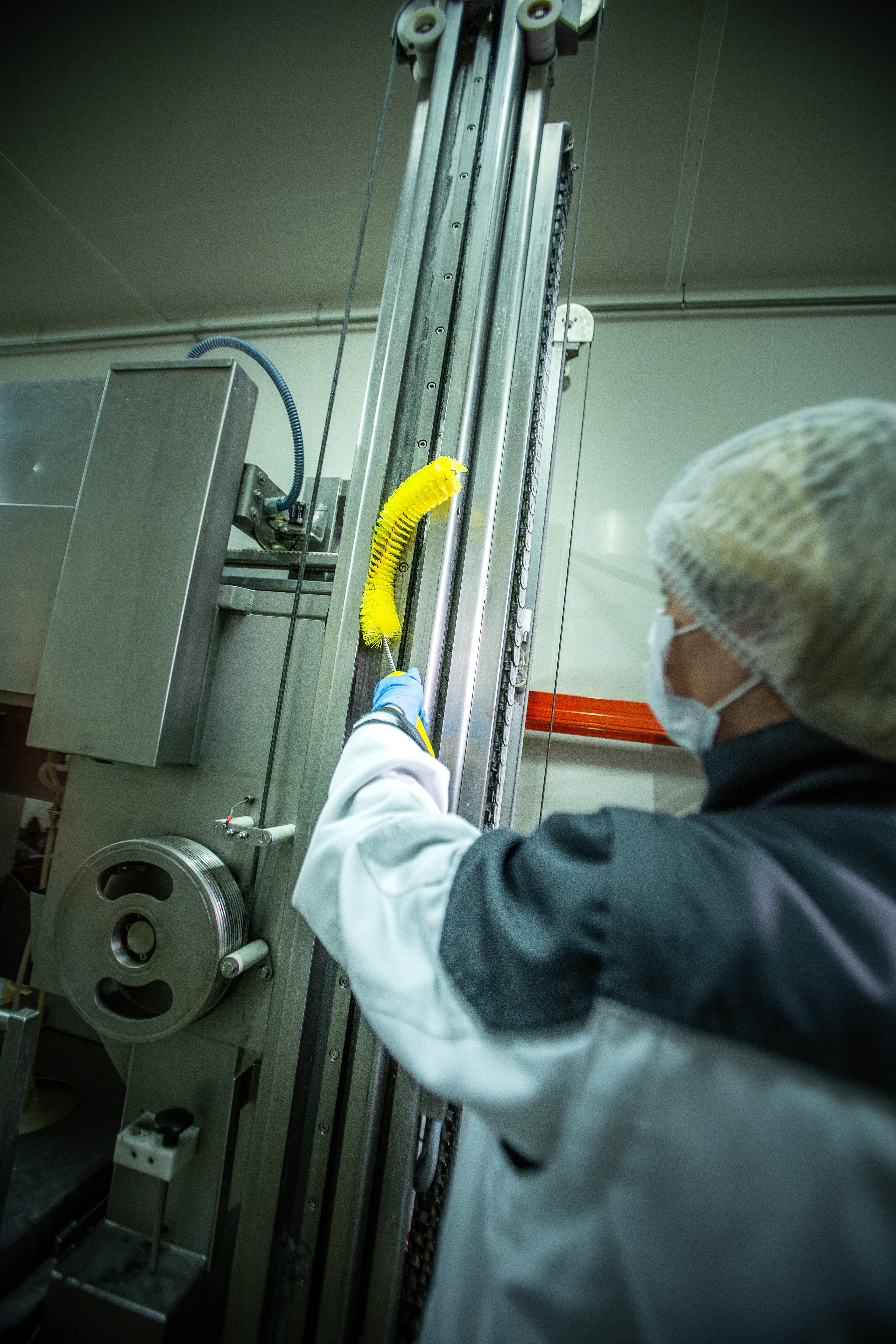 Vikan Pipe Exterior Brush, Ø55 mm, 360 mm, Medium, Blue