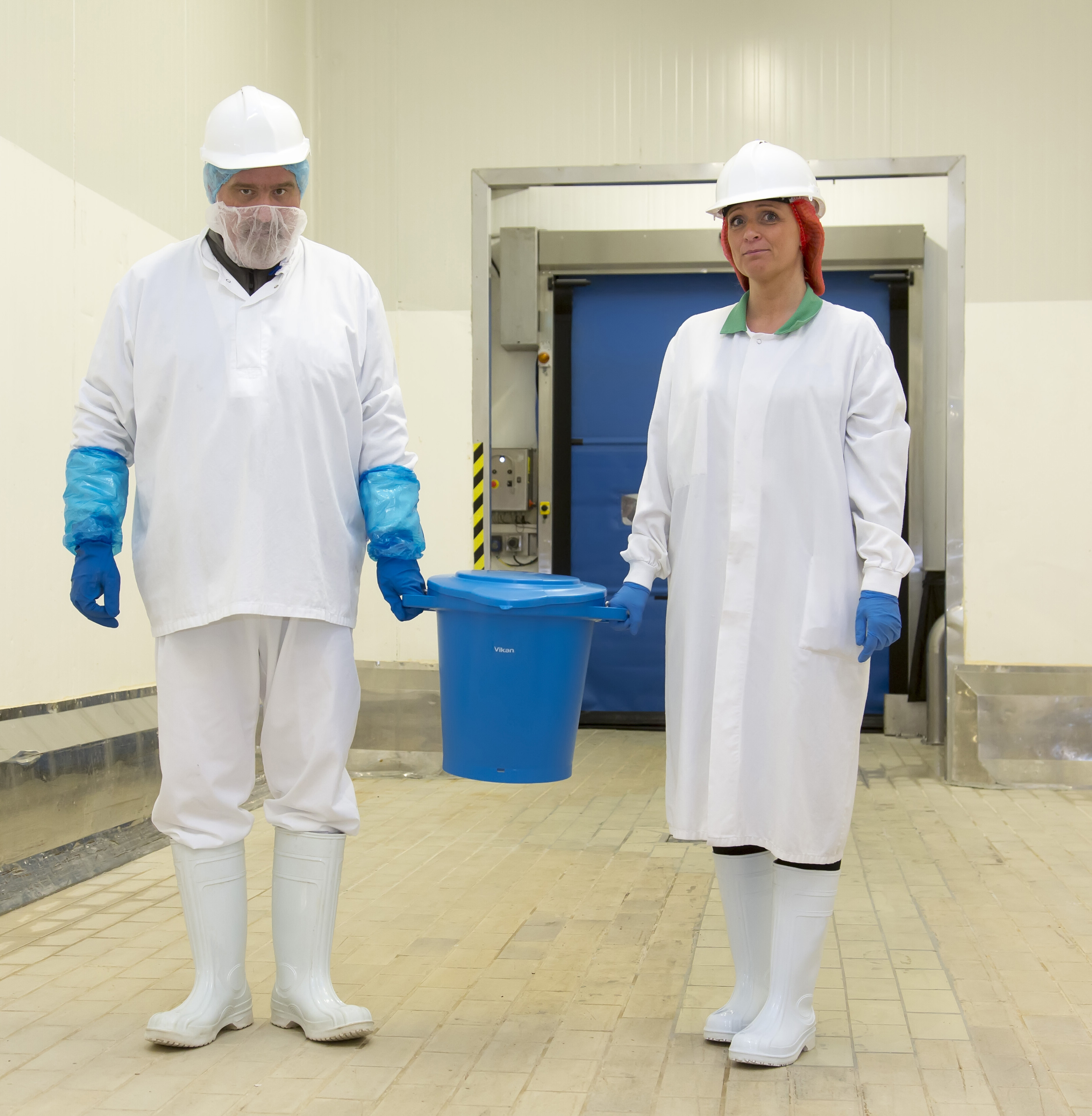 Vikan Lid f/Bucket 5692, 20 Litre, Blue