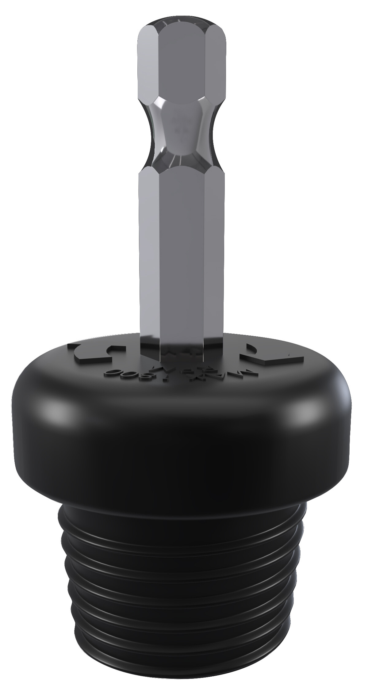 Vikan HyDrive Adapter  x 2 Pcs., Ø20 mm, 55 mm, Black