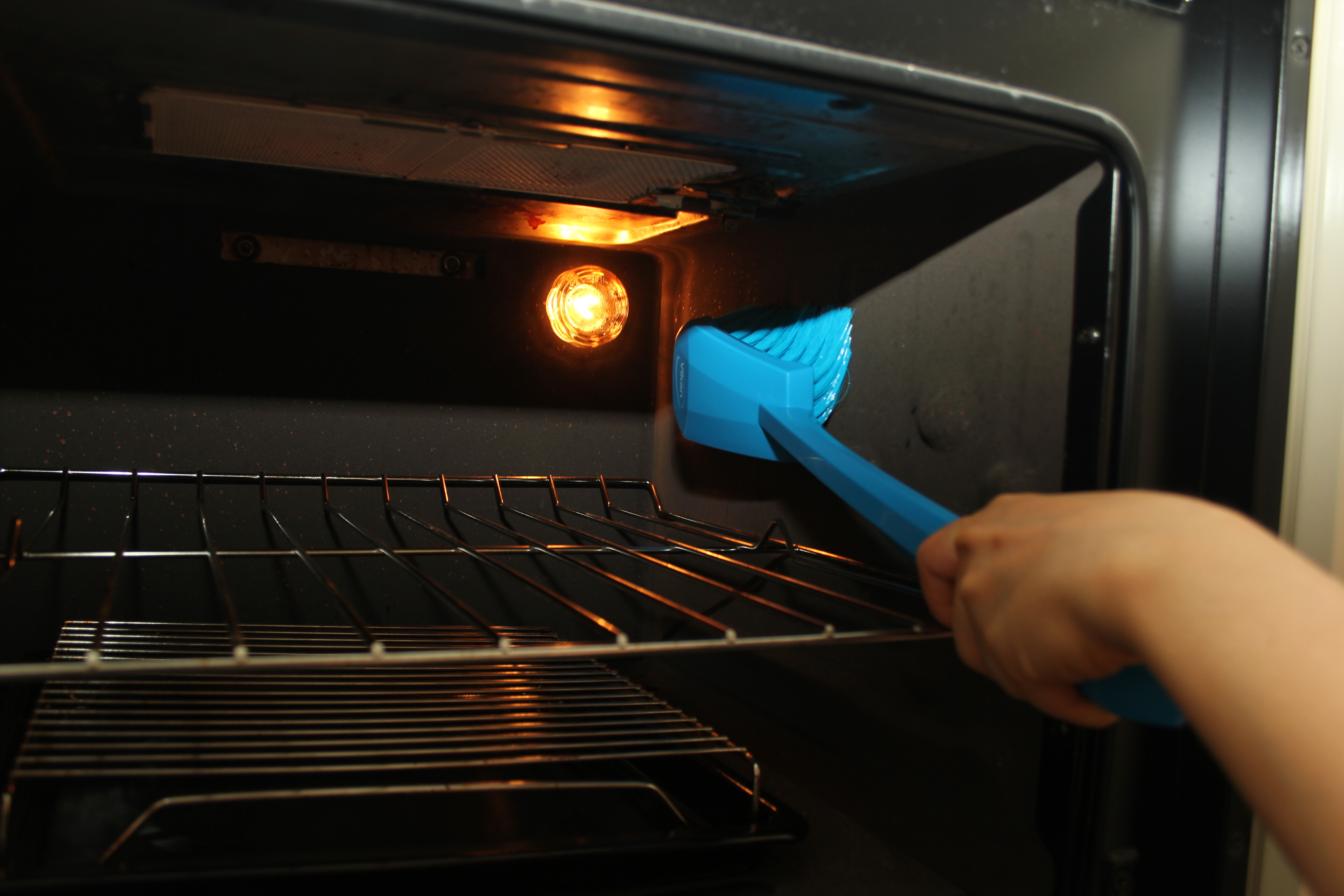 Vikan Glazing Brush w/long Handle, 415 mm, Soft, Blue