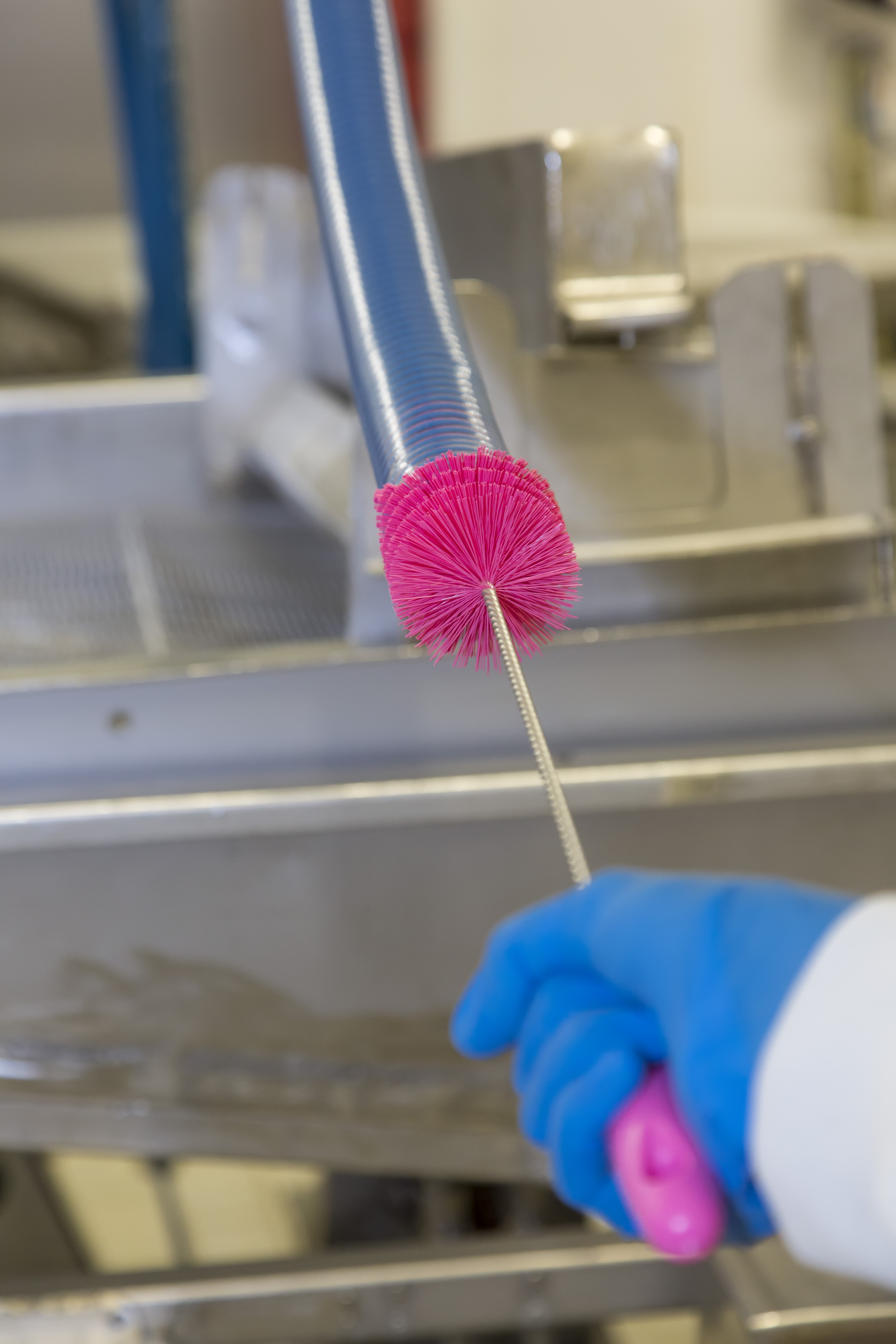 Vikan Tube Brush, Ø60 mm, 500 mm, Medium, Blue