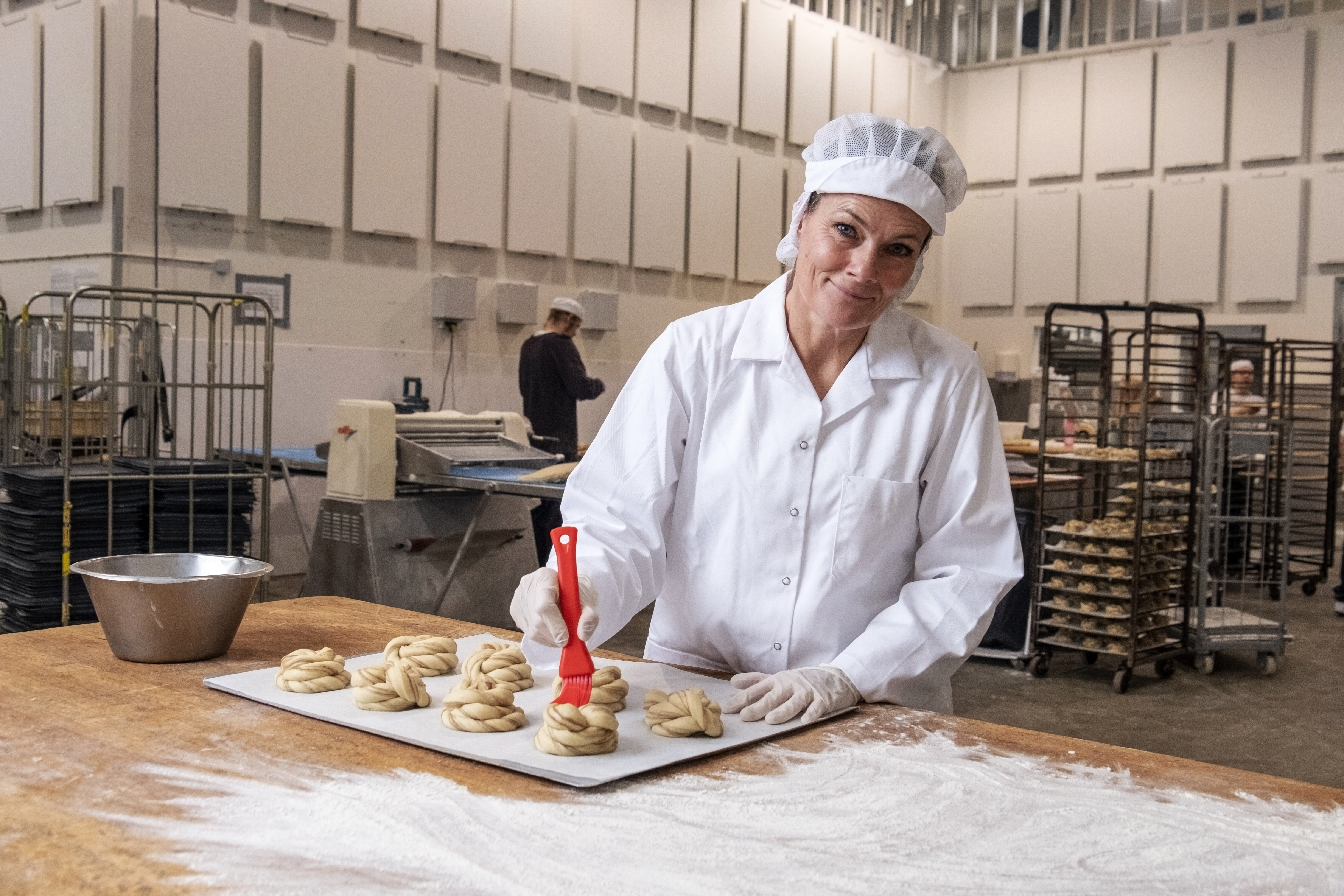 Vikan Pastry Brush, 30 mm, Soft, Blue