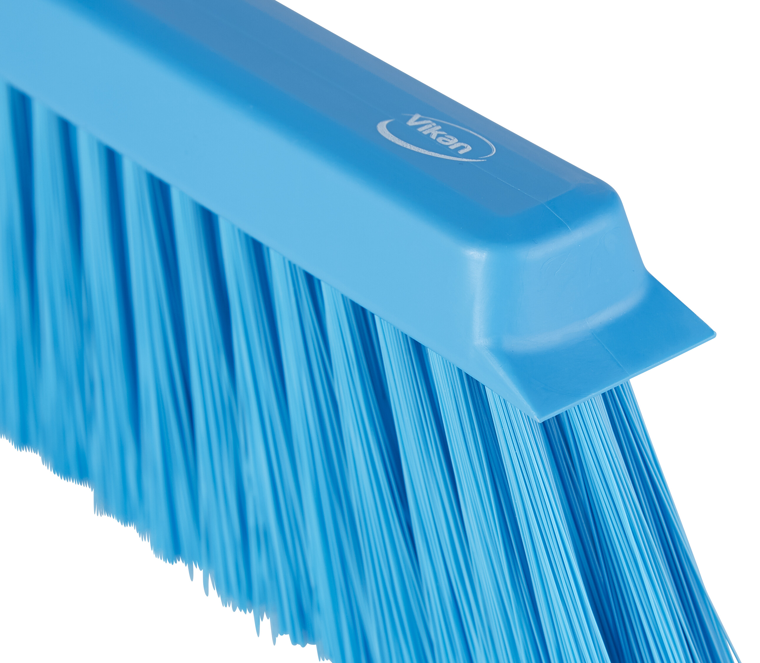 Vikan Dustpan Broom with Angled Thread, 250 mm, Medium, Blue