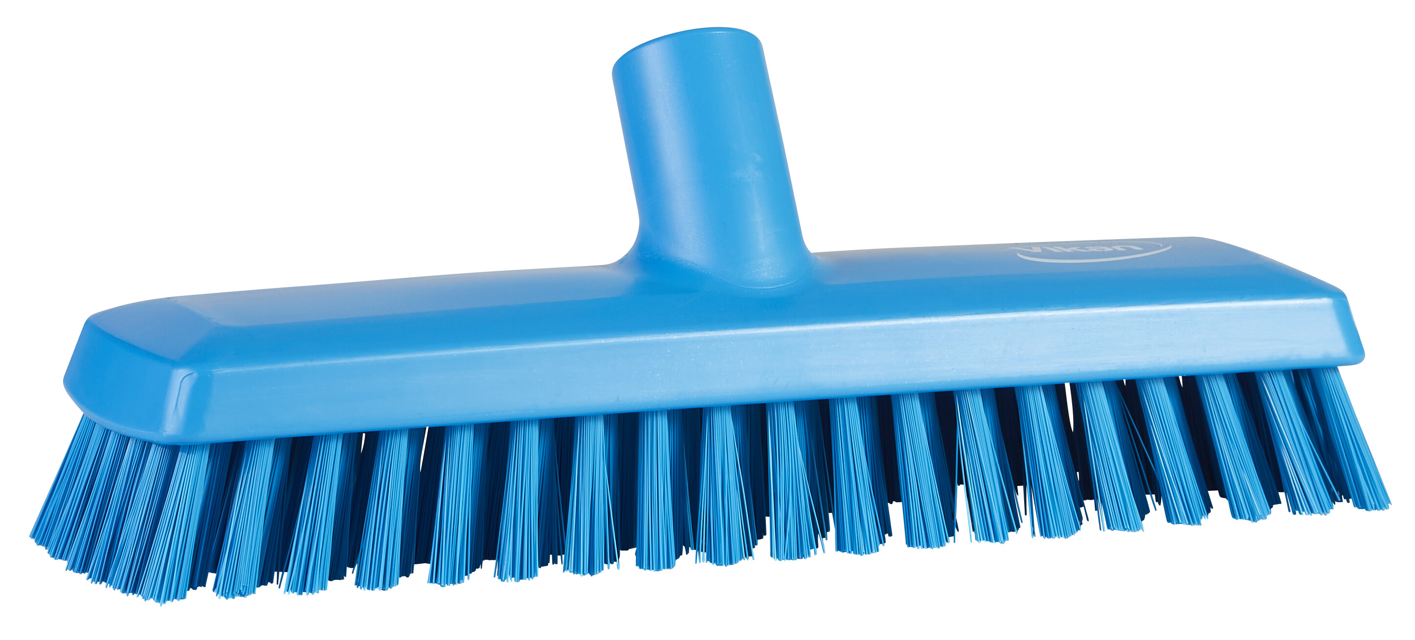 Vikan Deck Scrub, waterfed, 270 mm, Medium, Blue