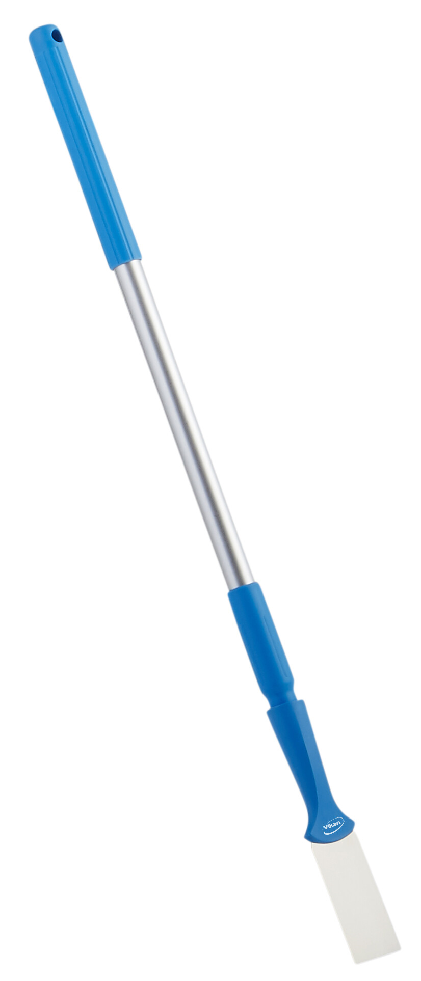 Vikan Stainless Steel Scraper with Threaded Handle, 50 mm, Blue
