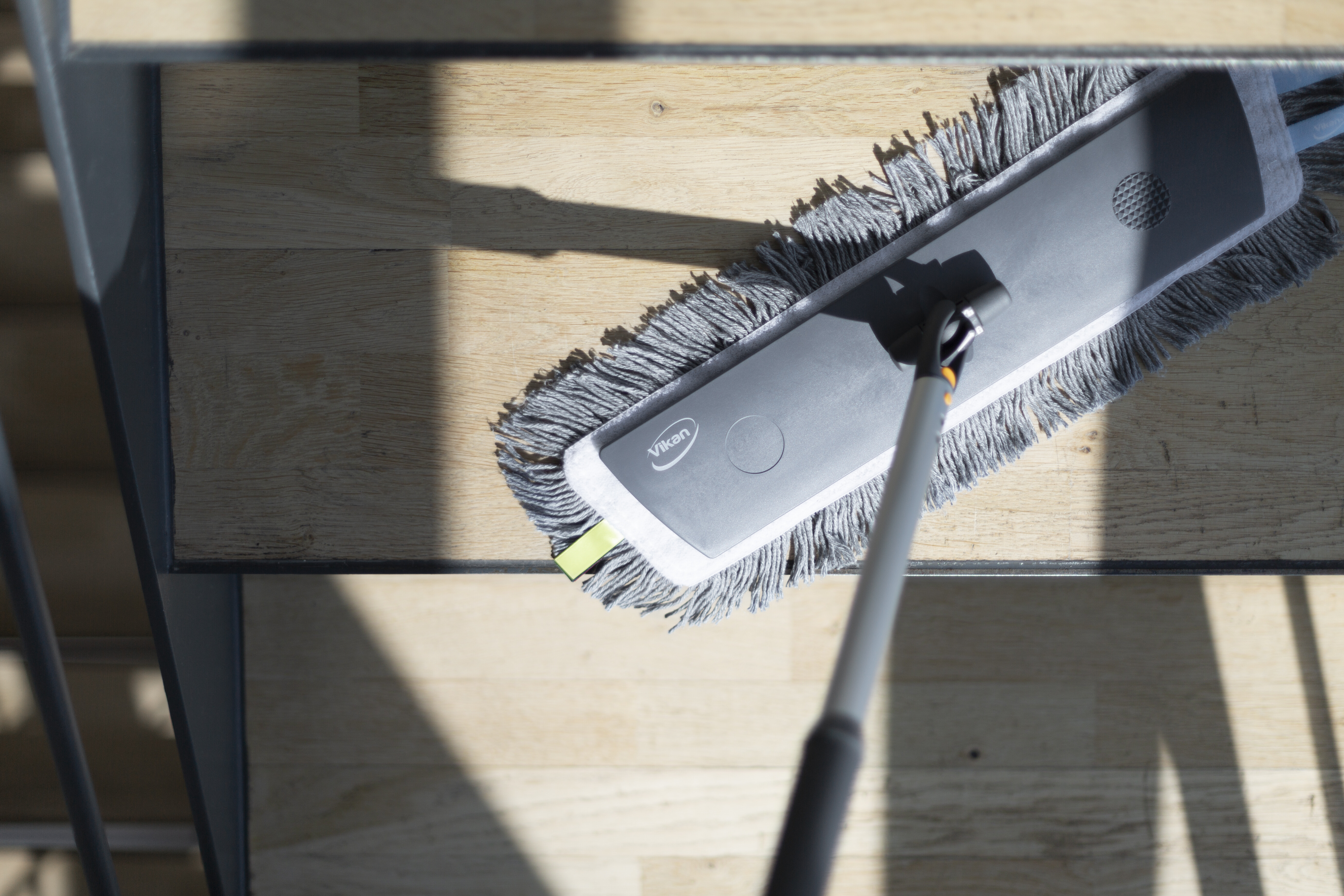 Vikan Mop frame, Hook & Loop, 40 cm, Grey