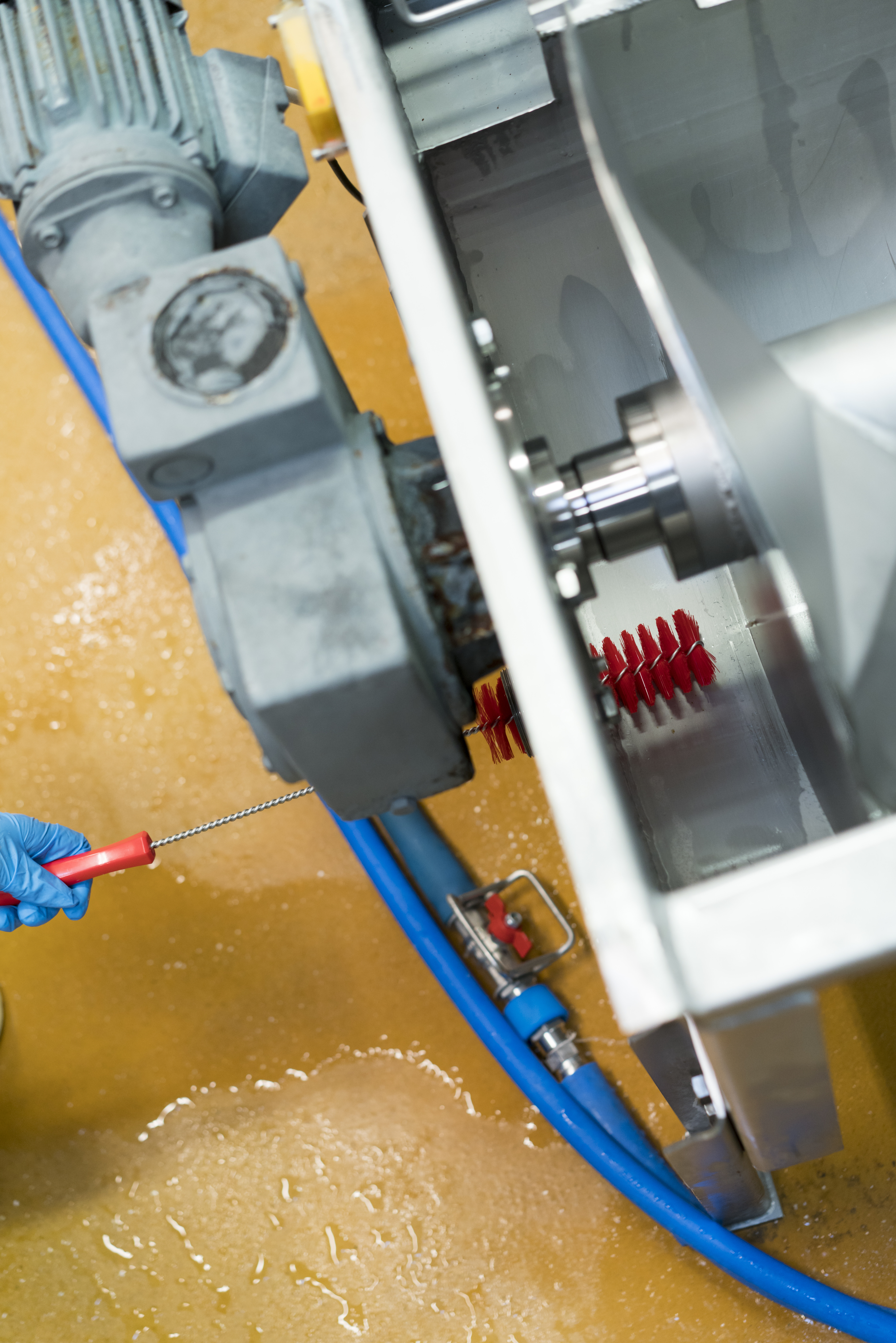 Vikan Tube Brush, Ø20 mm, 500 mm, Medium, Blue