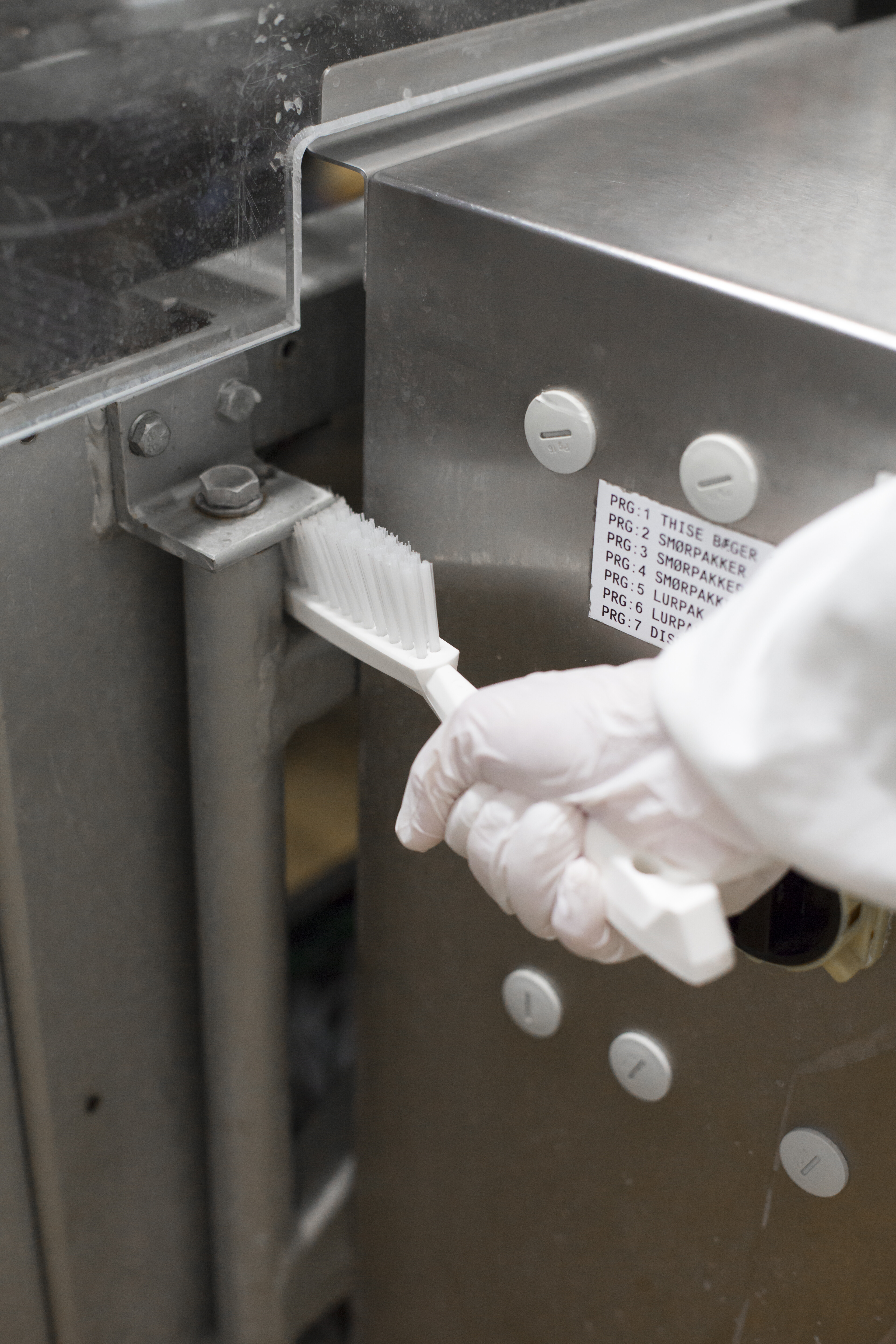 Vikan Detail Brush, 205 mm, Very hard, Blue