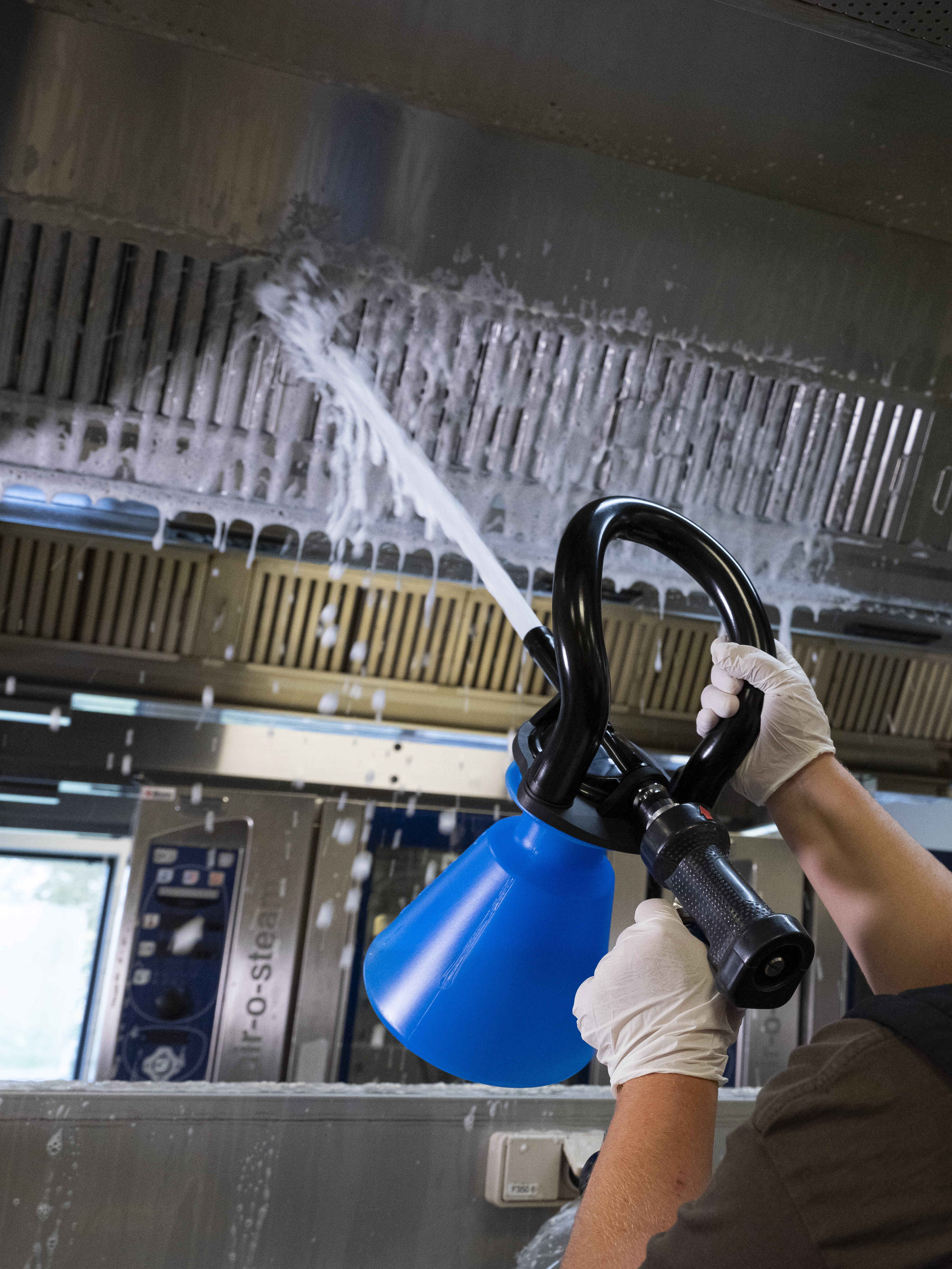 Vikan Foam sprayer, incl. jet spray, 1/2"(Q), 2.5 Litre, Blue