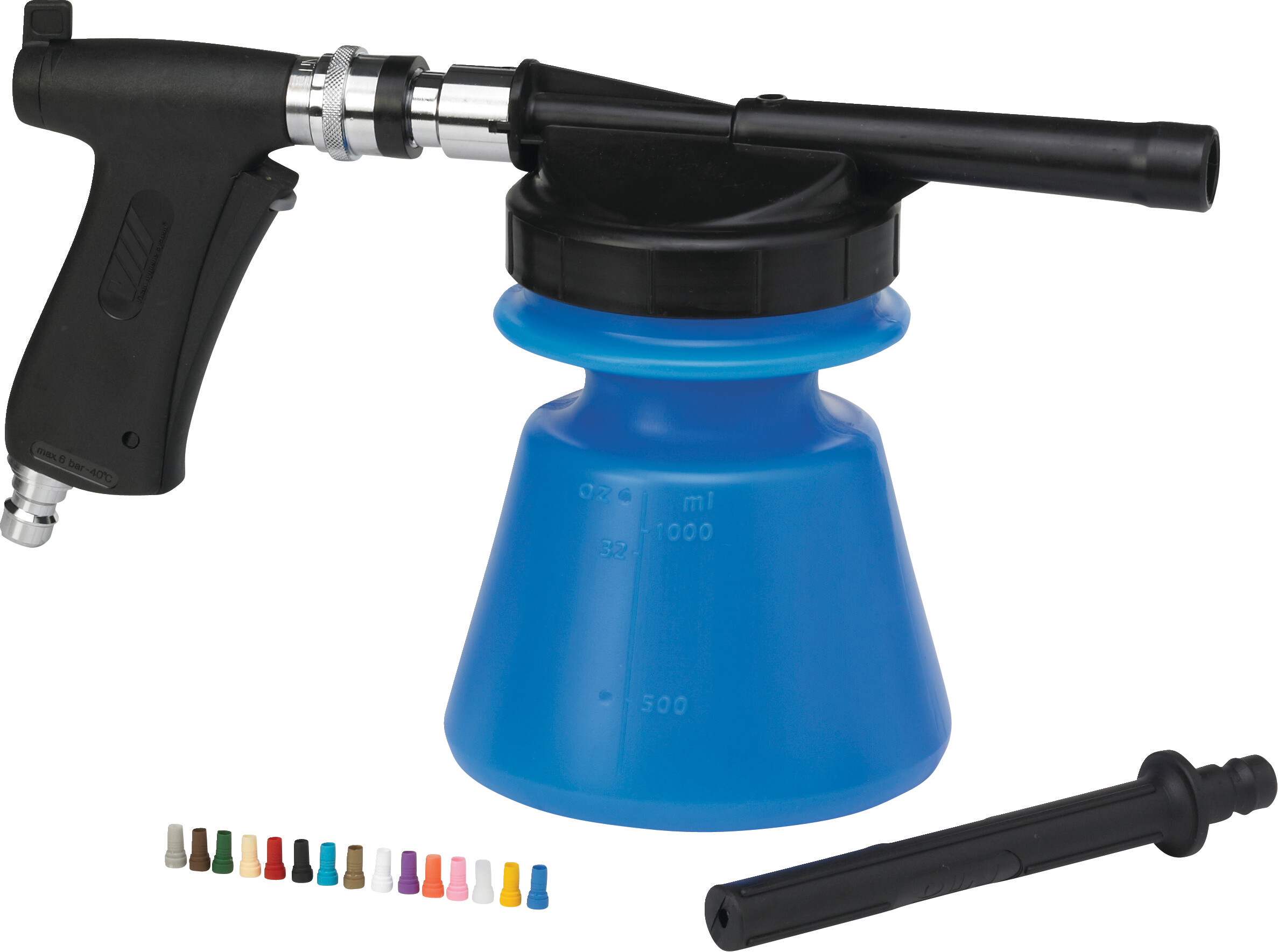 Vikan Foam sprayer incl. jet spray, 1/2"(Q), 1.4 Litre, Blue