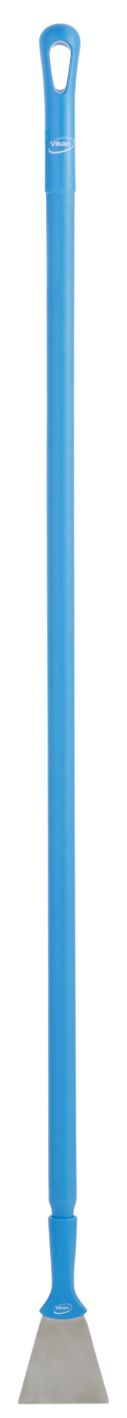 Vikan Stainless Steel Scraper with Threaded Handle, 100 mm, Blue
