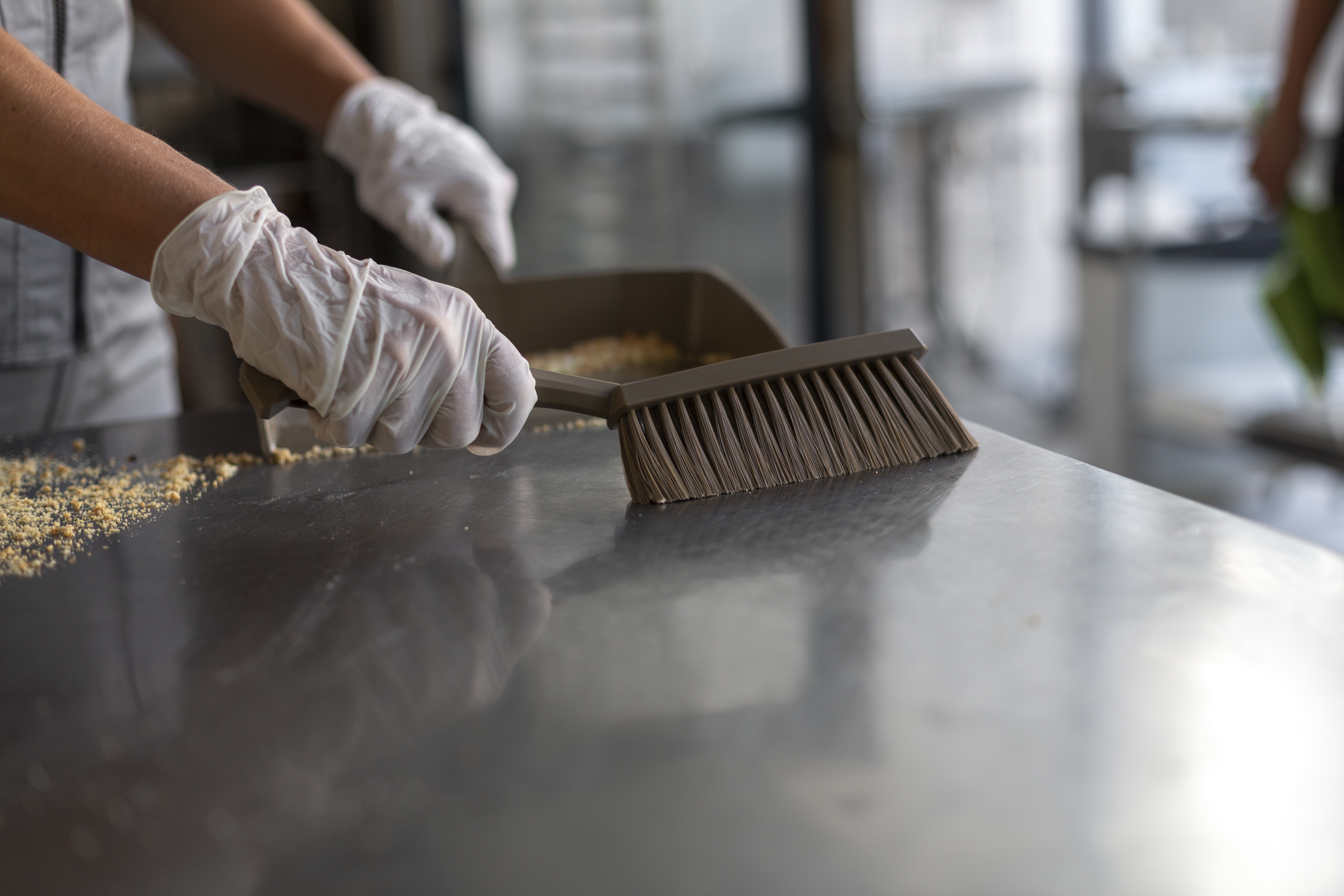 Vikan Hand Brush, 330 mm, Soft, Blue