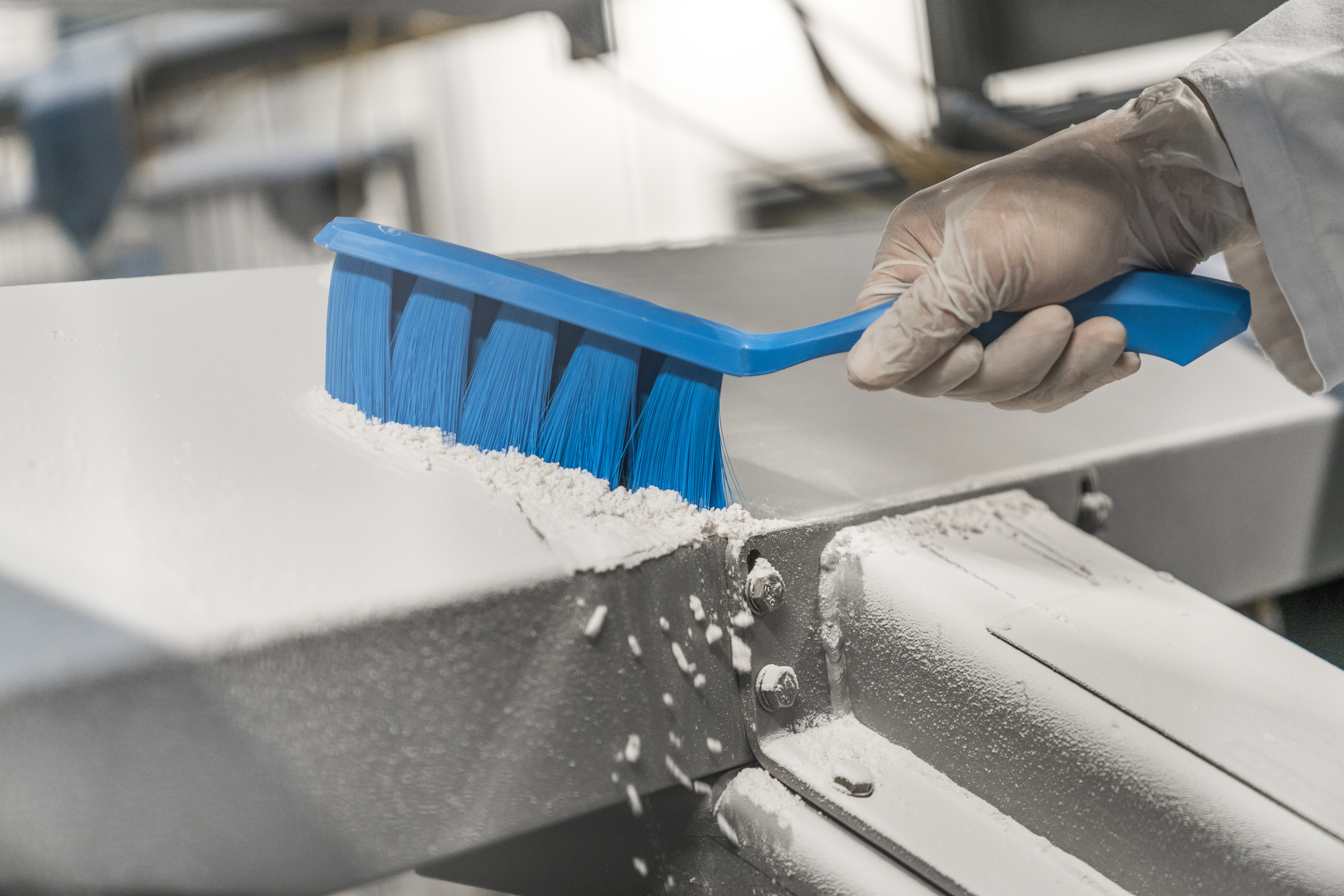 Vikan UST Bench Brush, 330 mm, Soft, Blue