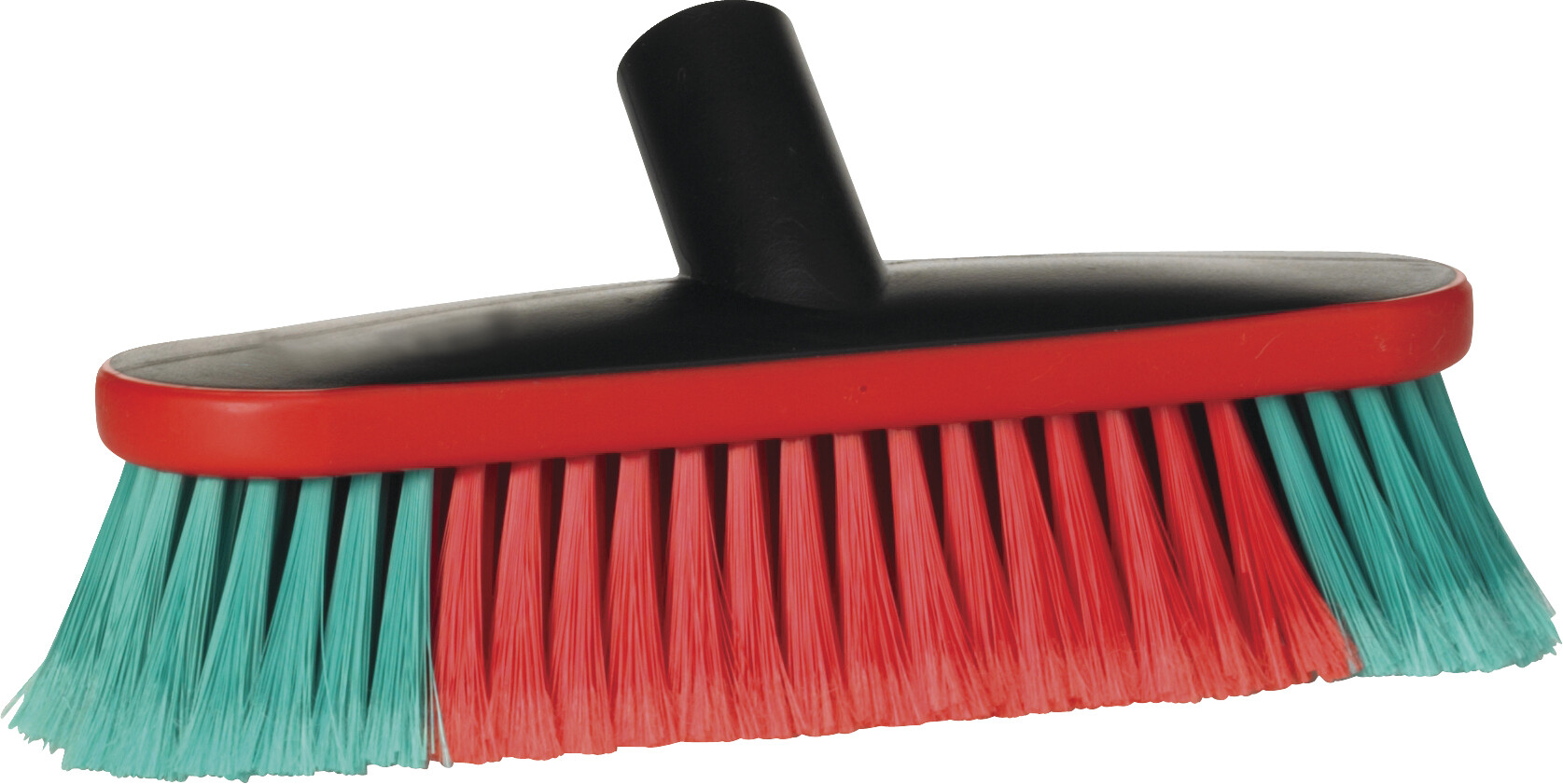 Vikan Vehicle Brush, waterfed, 270 mm, Soft/split, Black