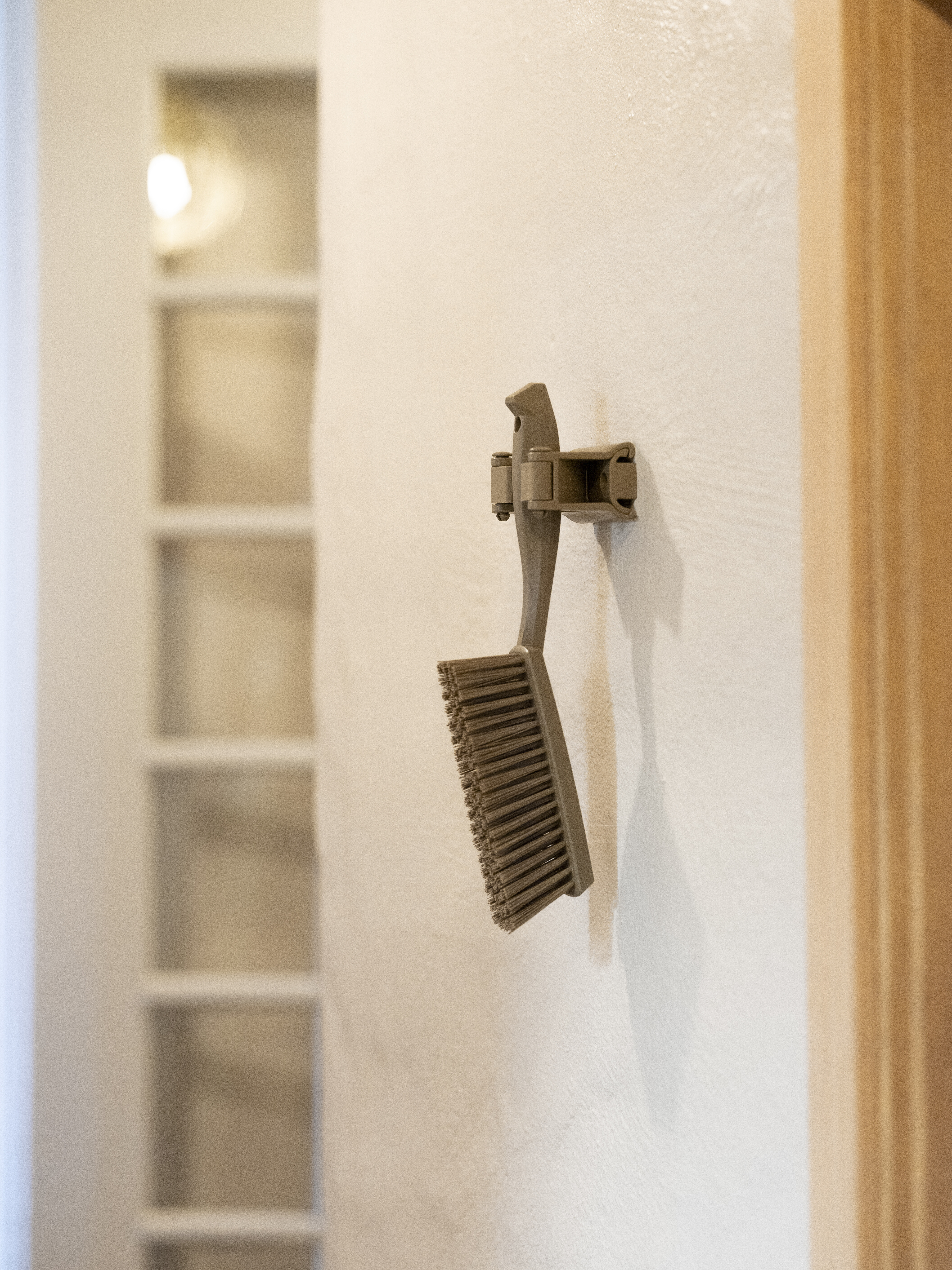 Vikan, Hygienic Wall Bracket, Grip Band Module, 82 mm, Blue