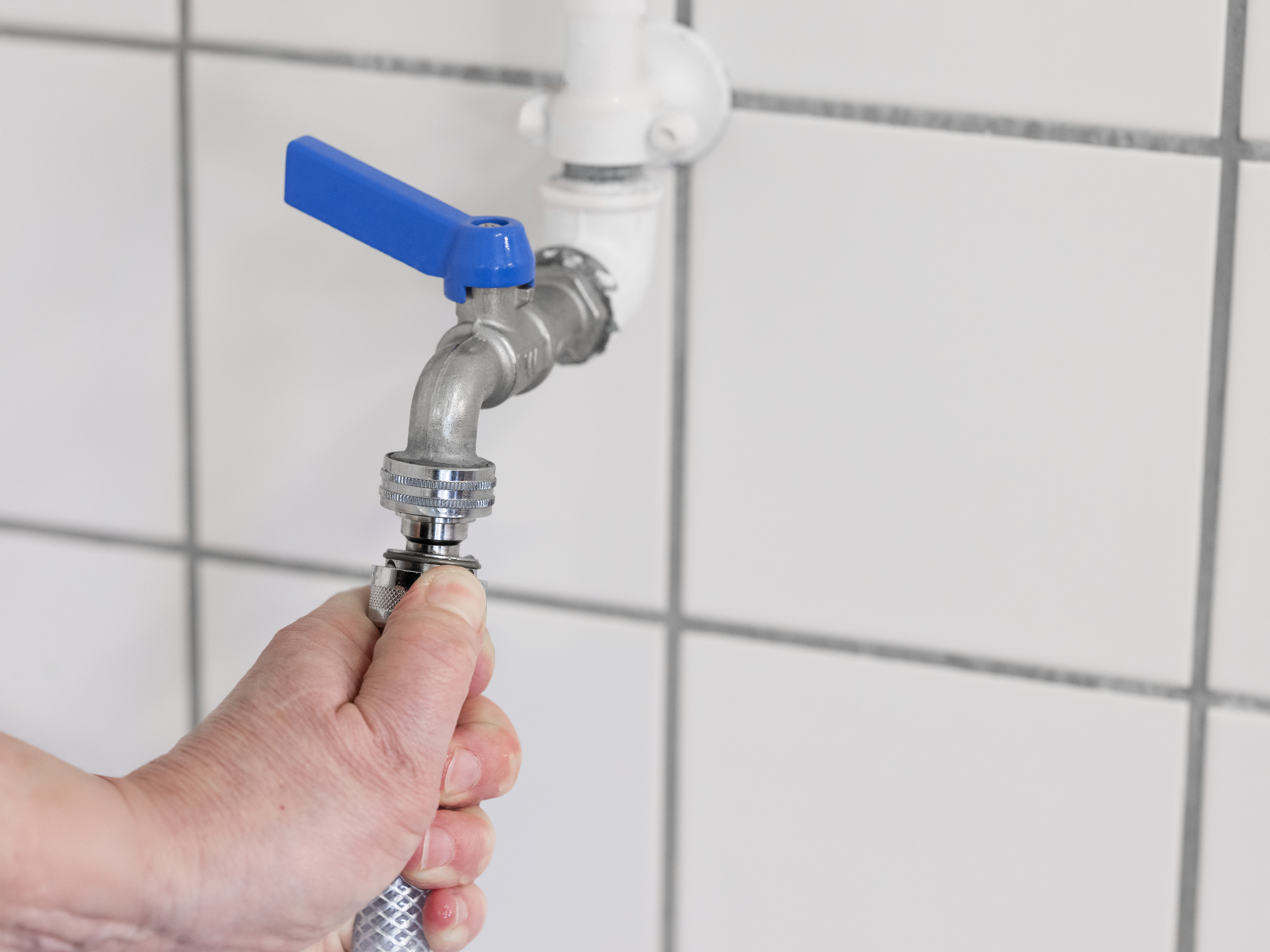 Vikan Cold water hose, 1/2" (Q), 10000 mm, Transparent