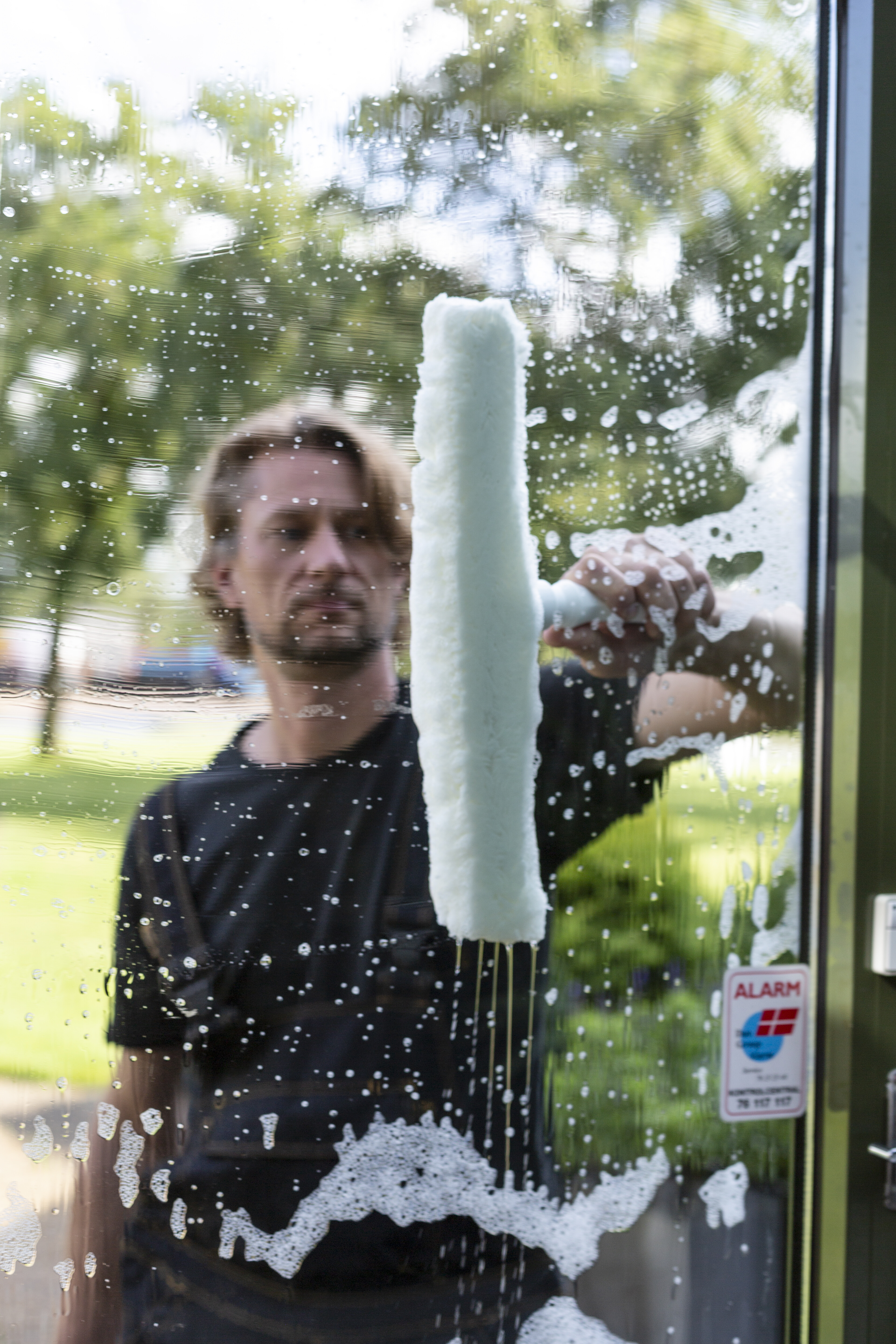 Vikan Holder for wash fleece, 347 mm, White