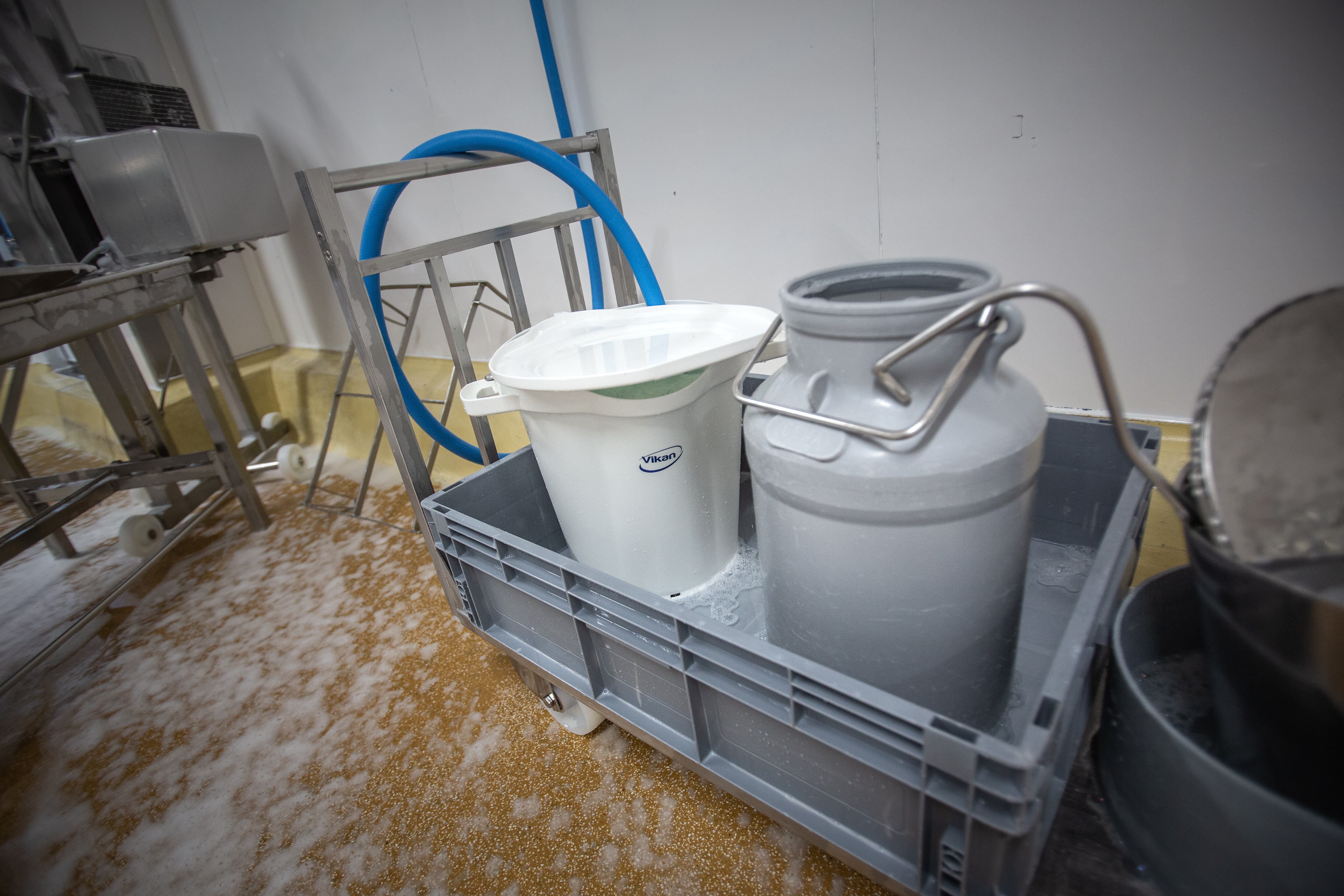 Vikan Lid f/Bucket 5692, 20 Litre, Blue