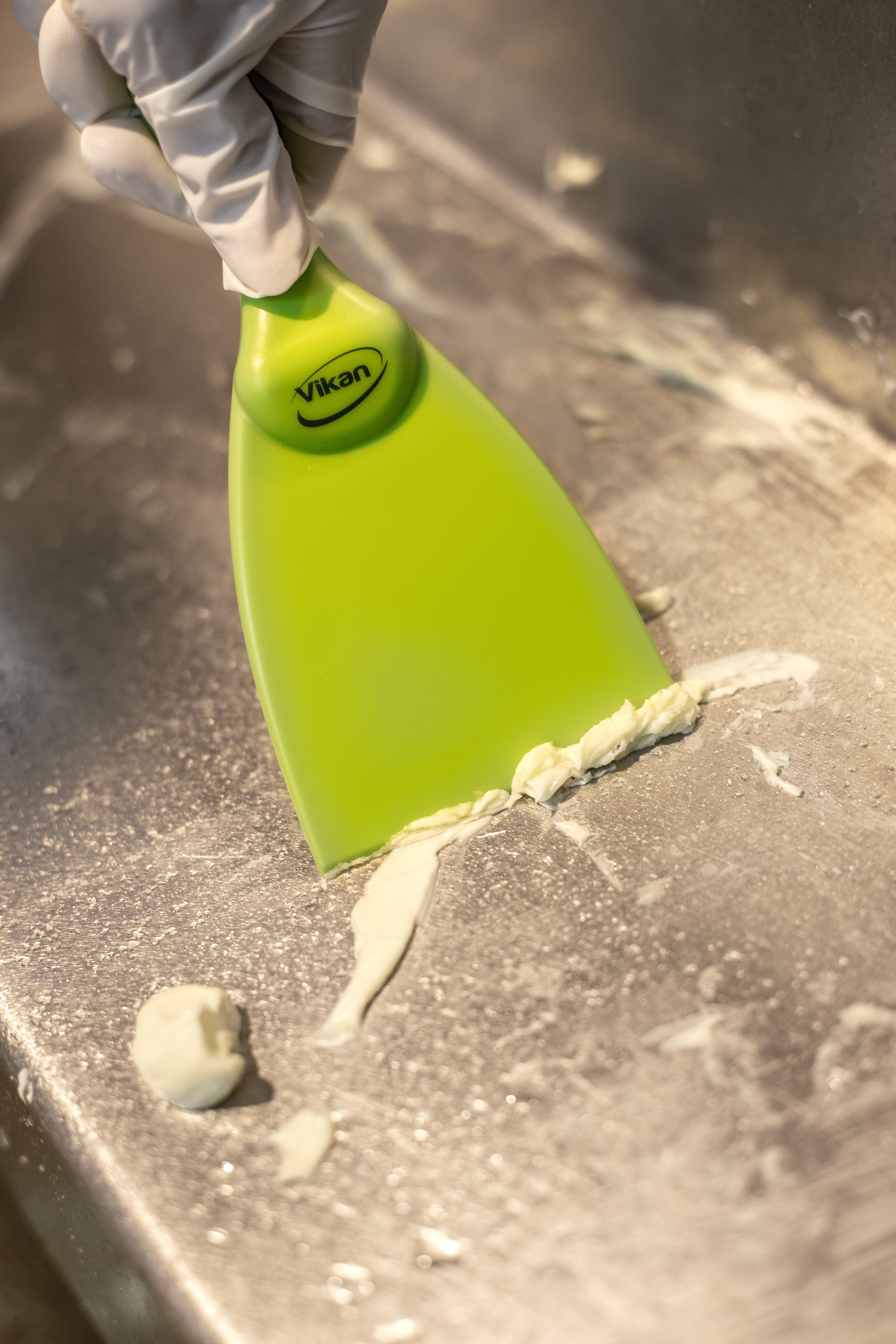 Vikan Hand Scraper, 75 mm, Blue