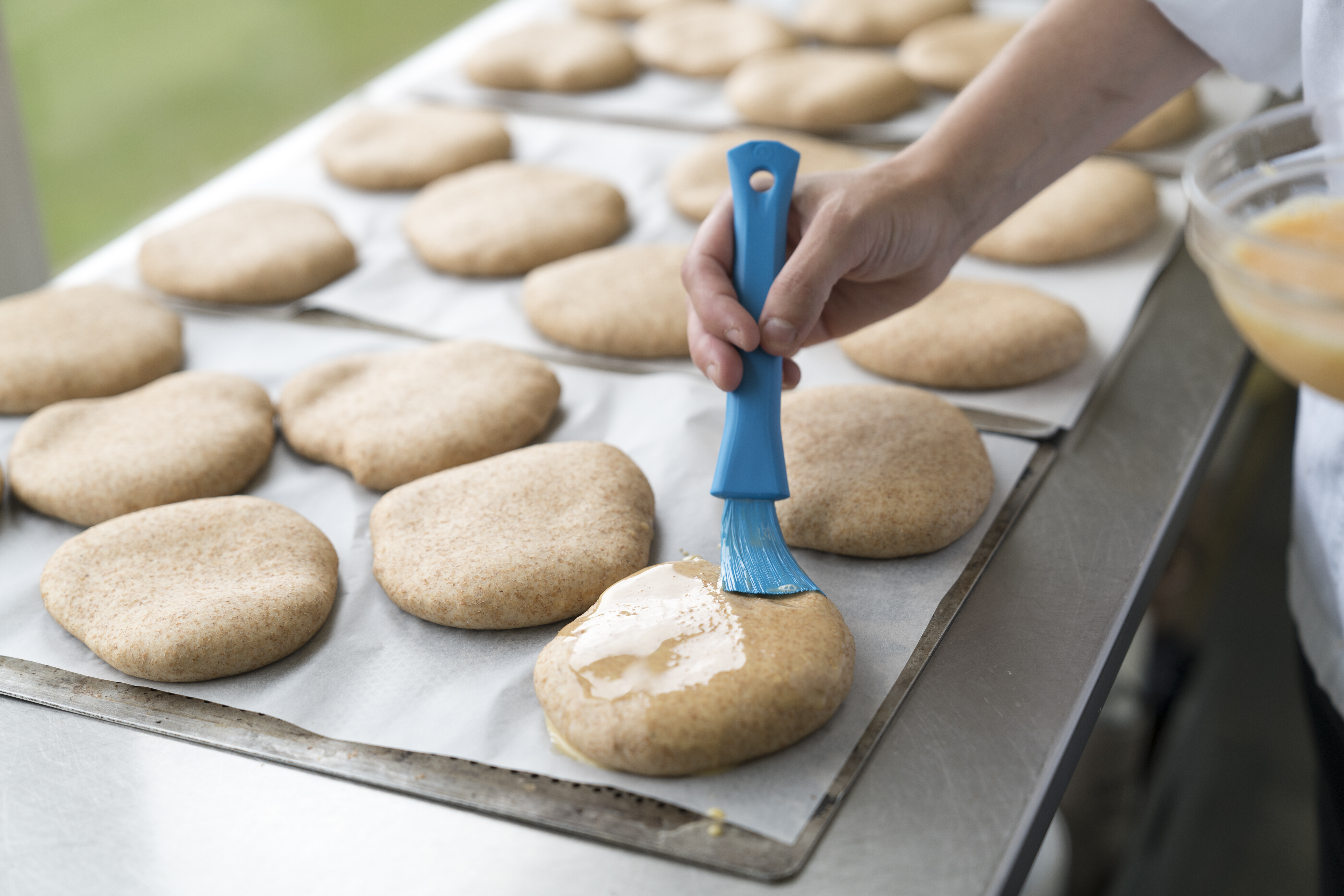 Vikan UST Detail Brush, 30 mm, Soft, Blue