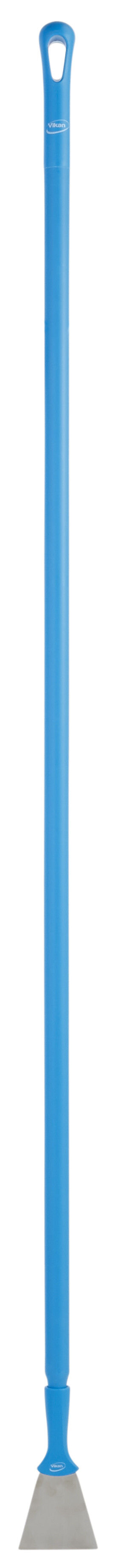 Vikan Stainless Steel Scraper with Threaded Handle, 100 mm, Blue