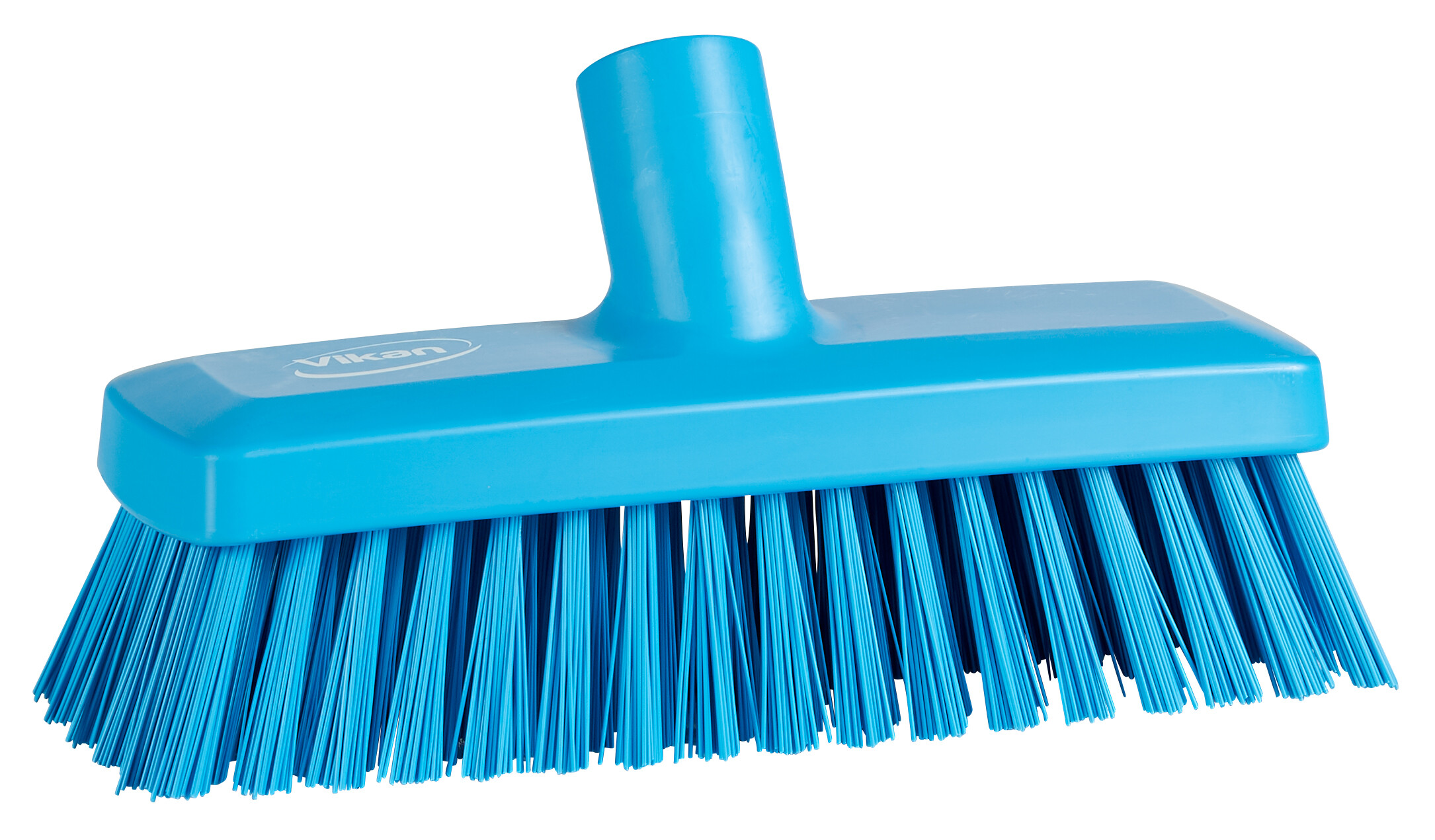 Vikan, Compact Wall/Deck Scrub, 225 mm, Hard, Blue