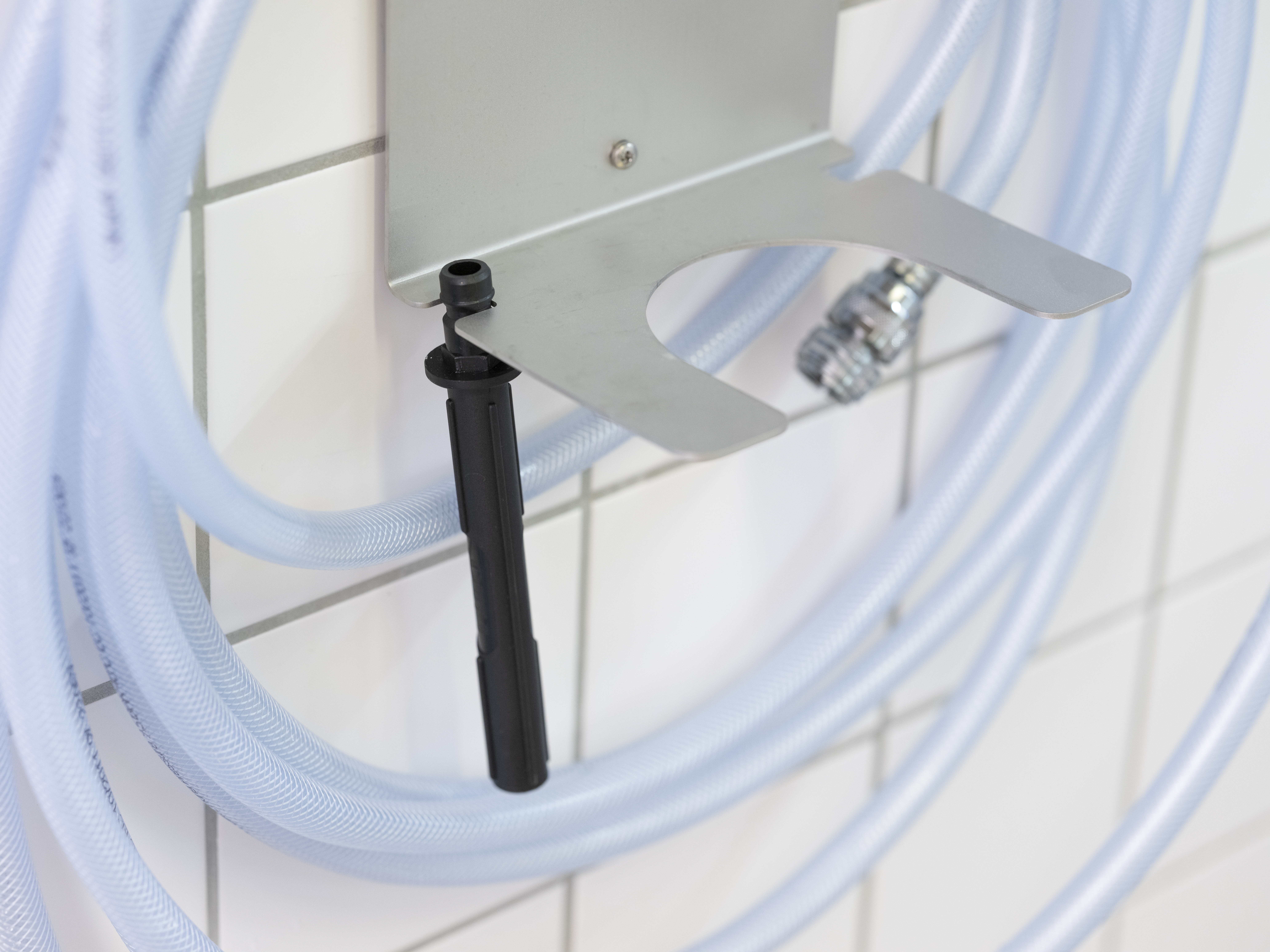 Vikan Cold water hose, 1/2" (Q), 10000 mm, Transparent