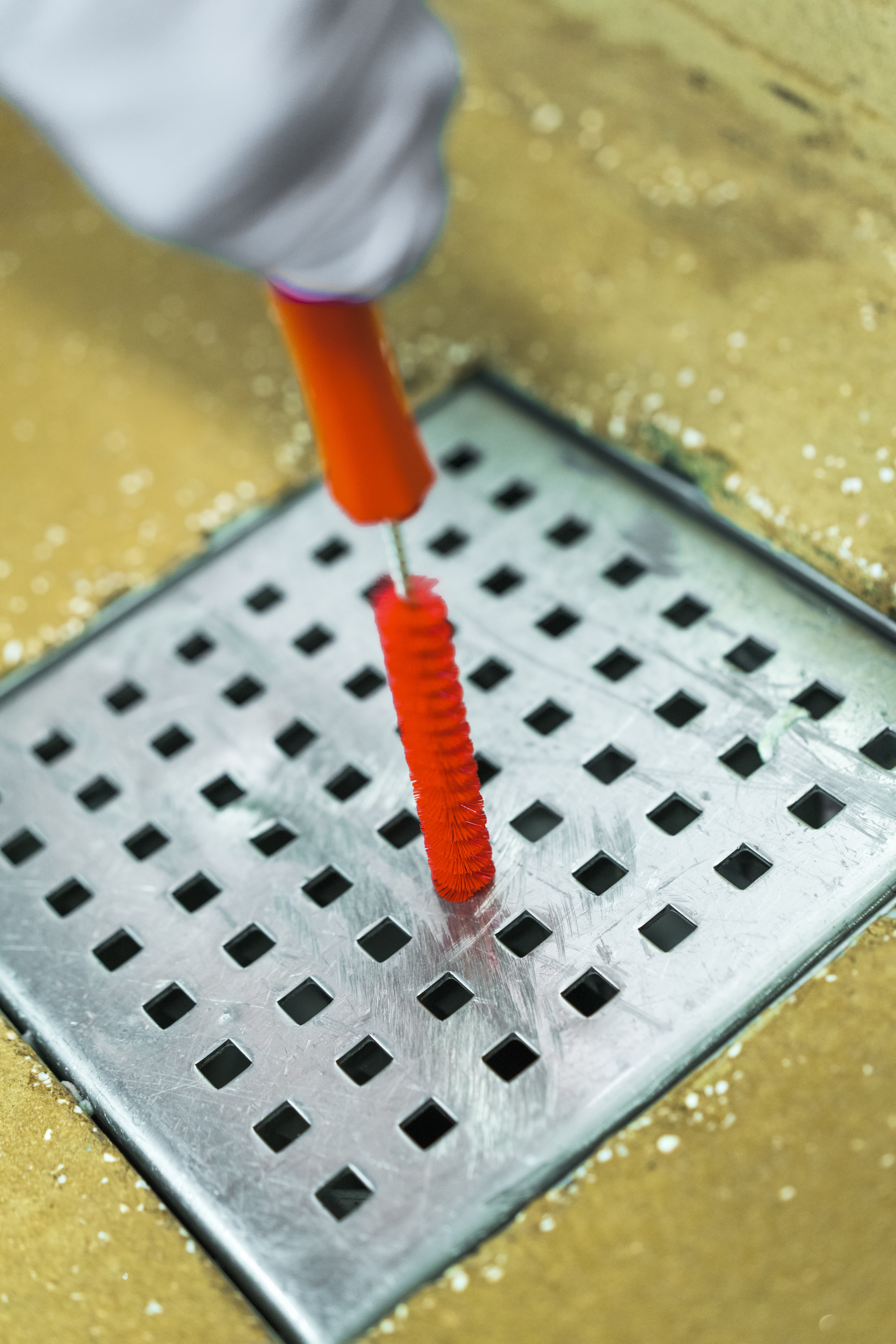 Vikan Tube Brush, Ø15 mm, 310 mm, Hard, Blue