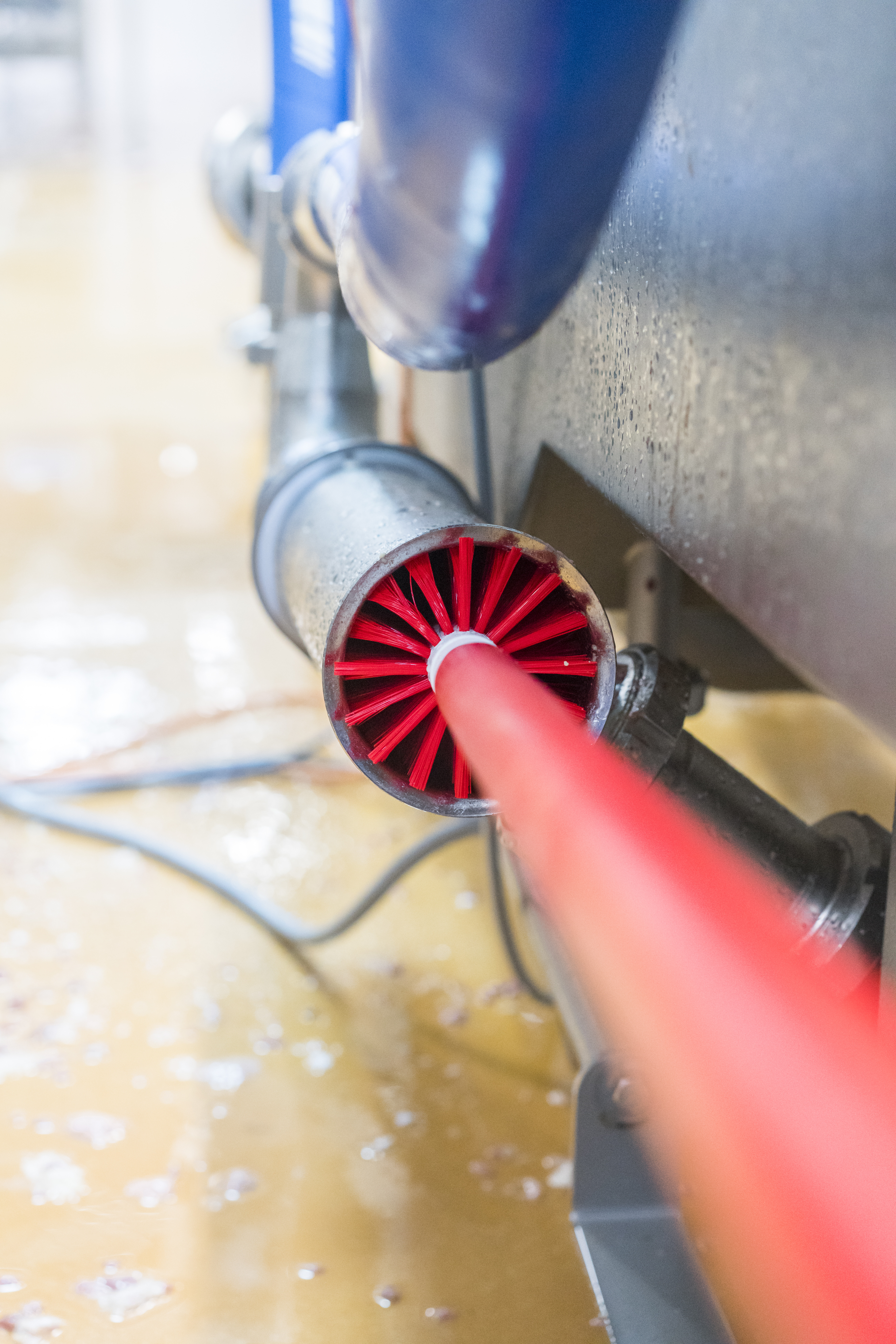 Vikan Meat Mincer Brush, 130 mm, Medium, Blue