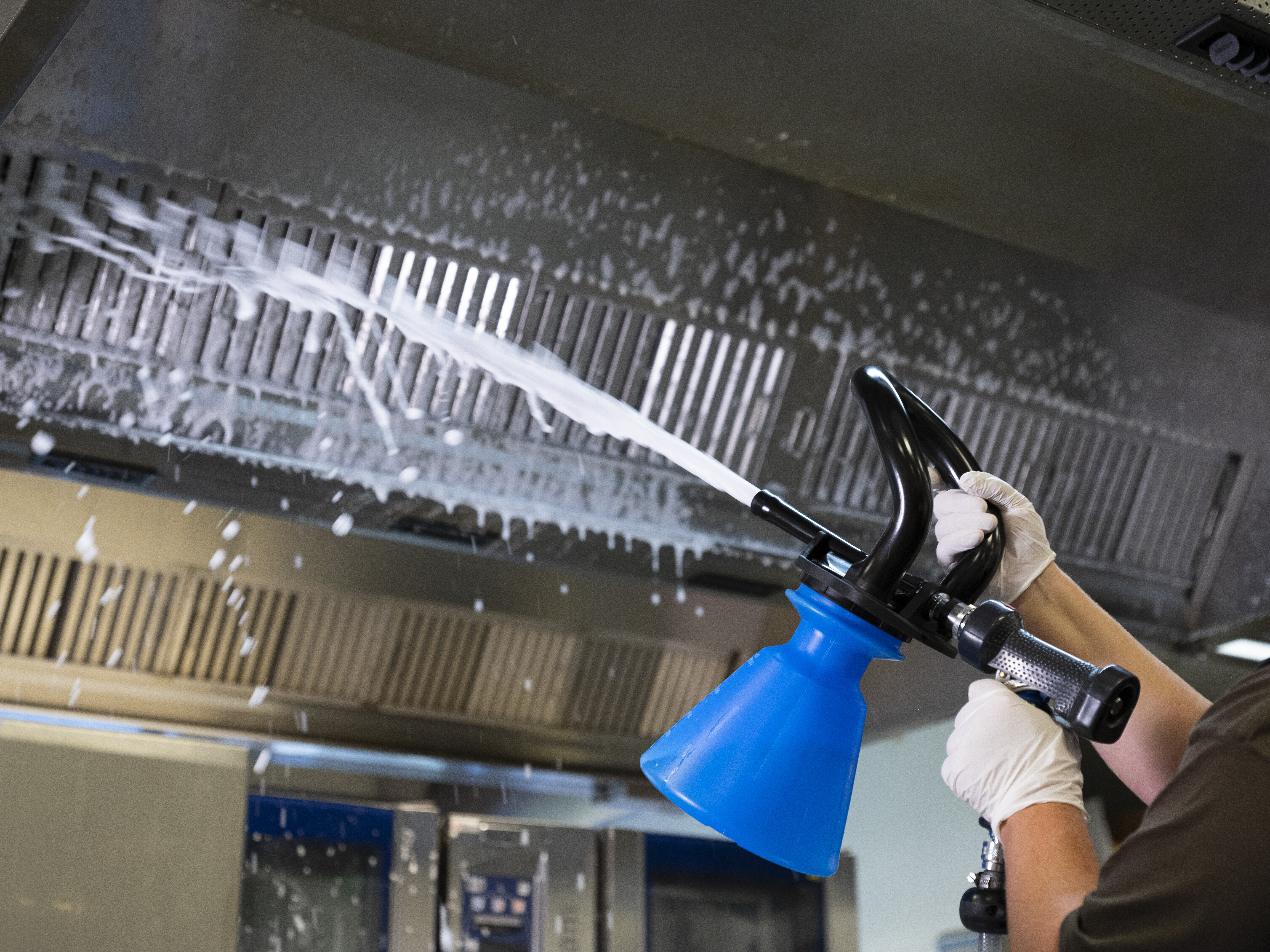 Vikan Foam sprayer, incl. jet spray, 1/2"(Q), 2.5 Litre, Blue