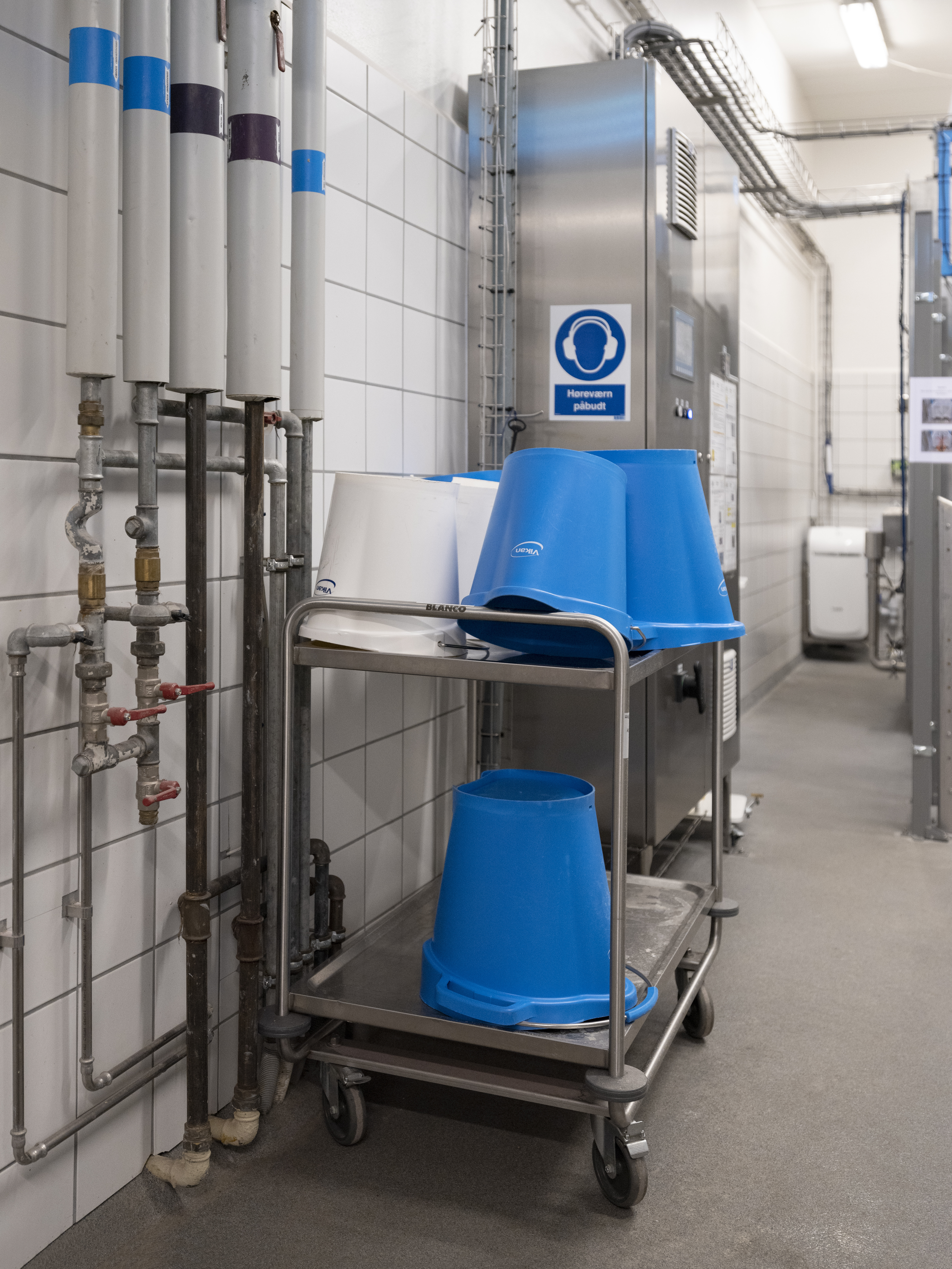 Vikan Bucket, 20 Litre, Blue