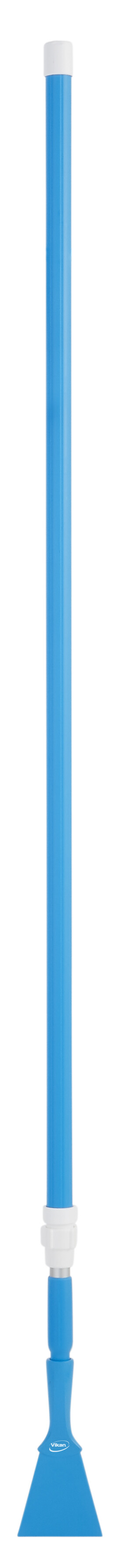 Vikan Nylon Scraper with Threaded Handle, 100 mm, Blue