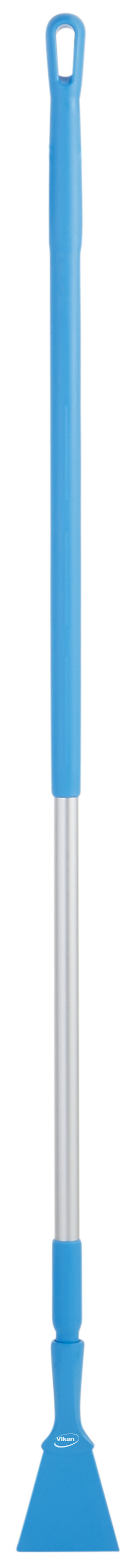 Vikan Nylon Scraper with Threaded Handle, 100 mm, Blue