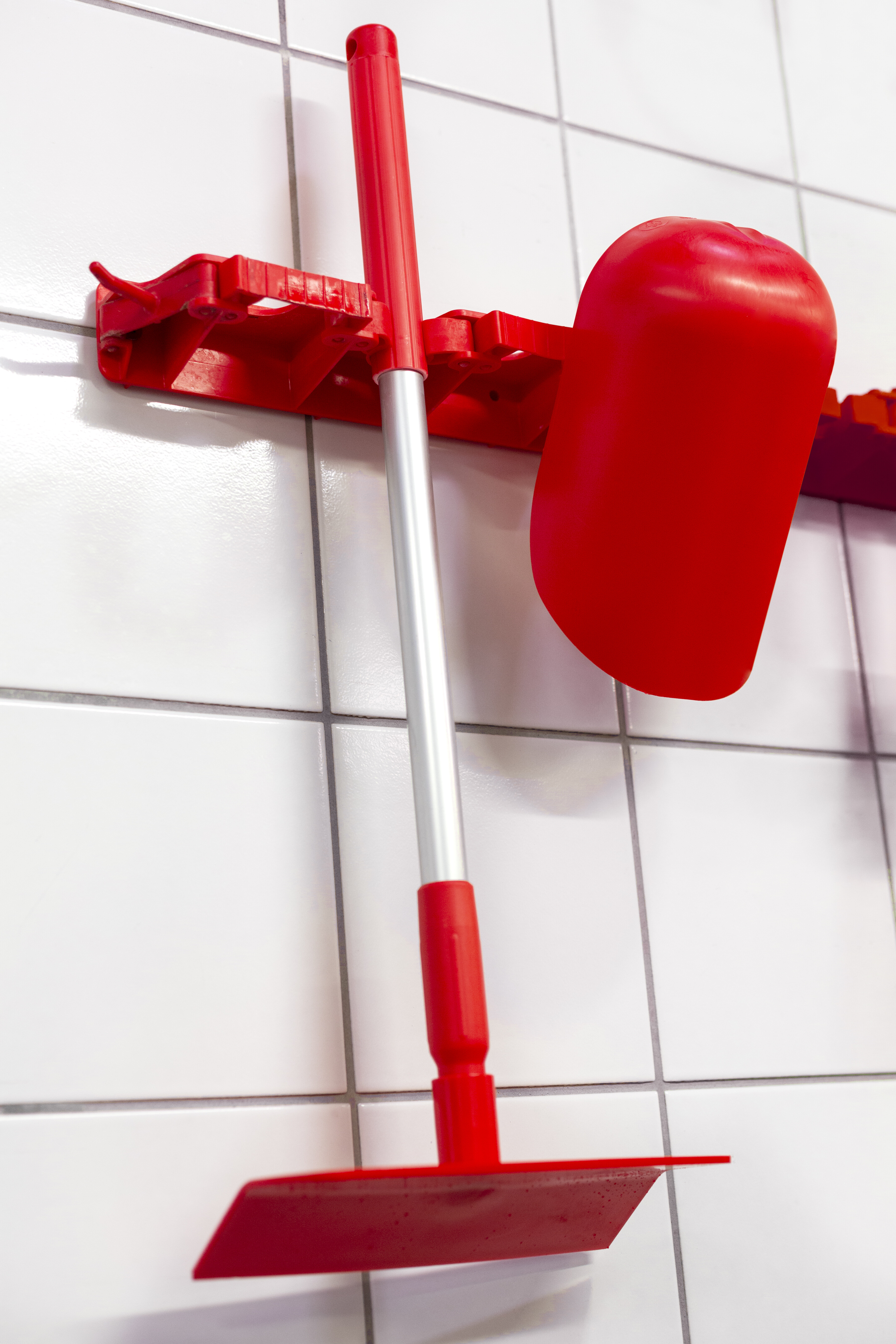 Vikan Push-Pull Hoe, 270 mm, Blue