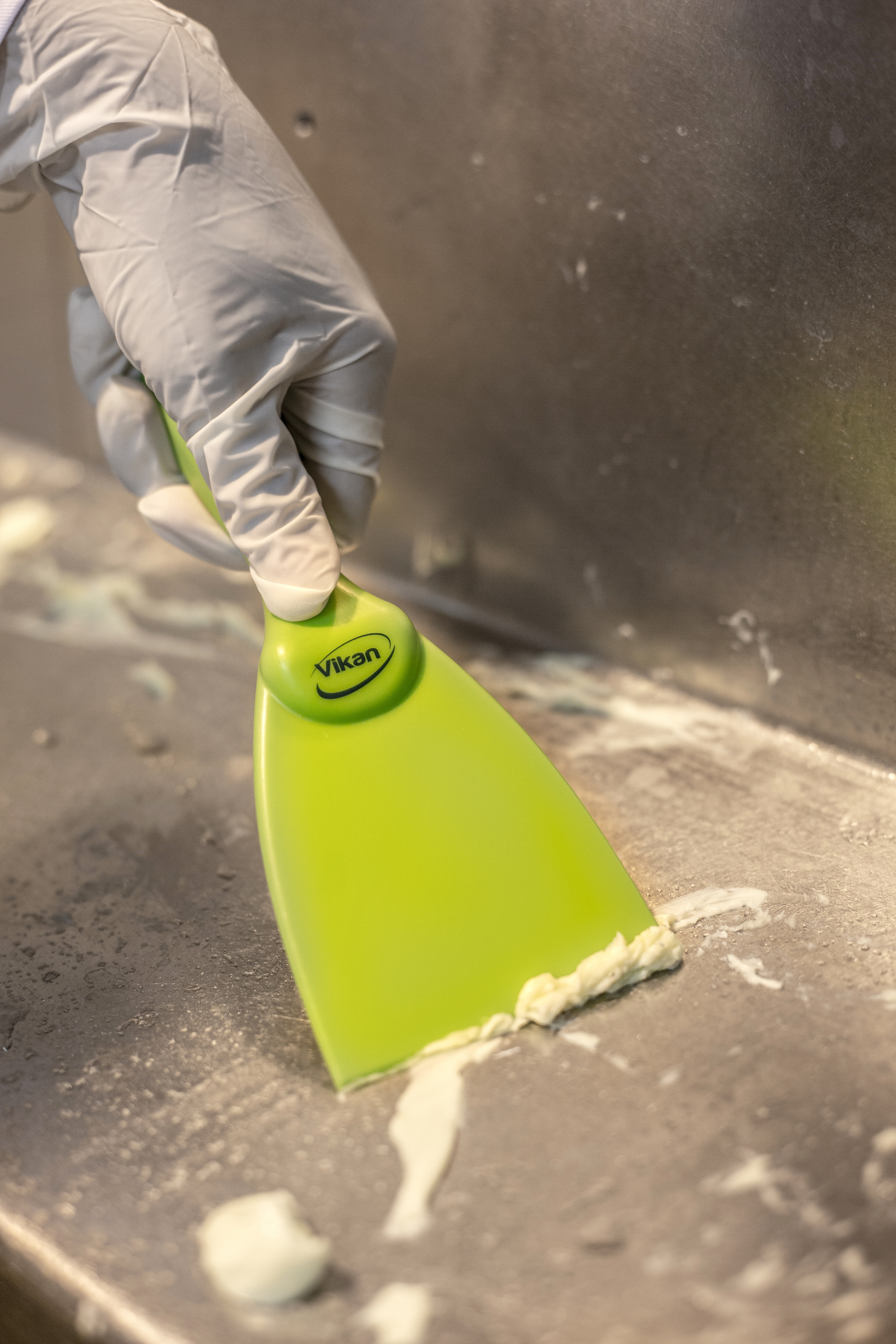 Vikan Hand Scraper, 75 mm, Blue