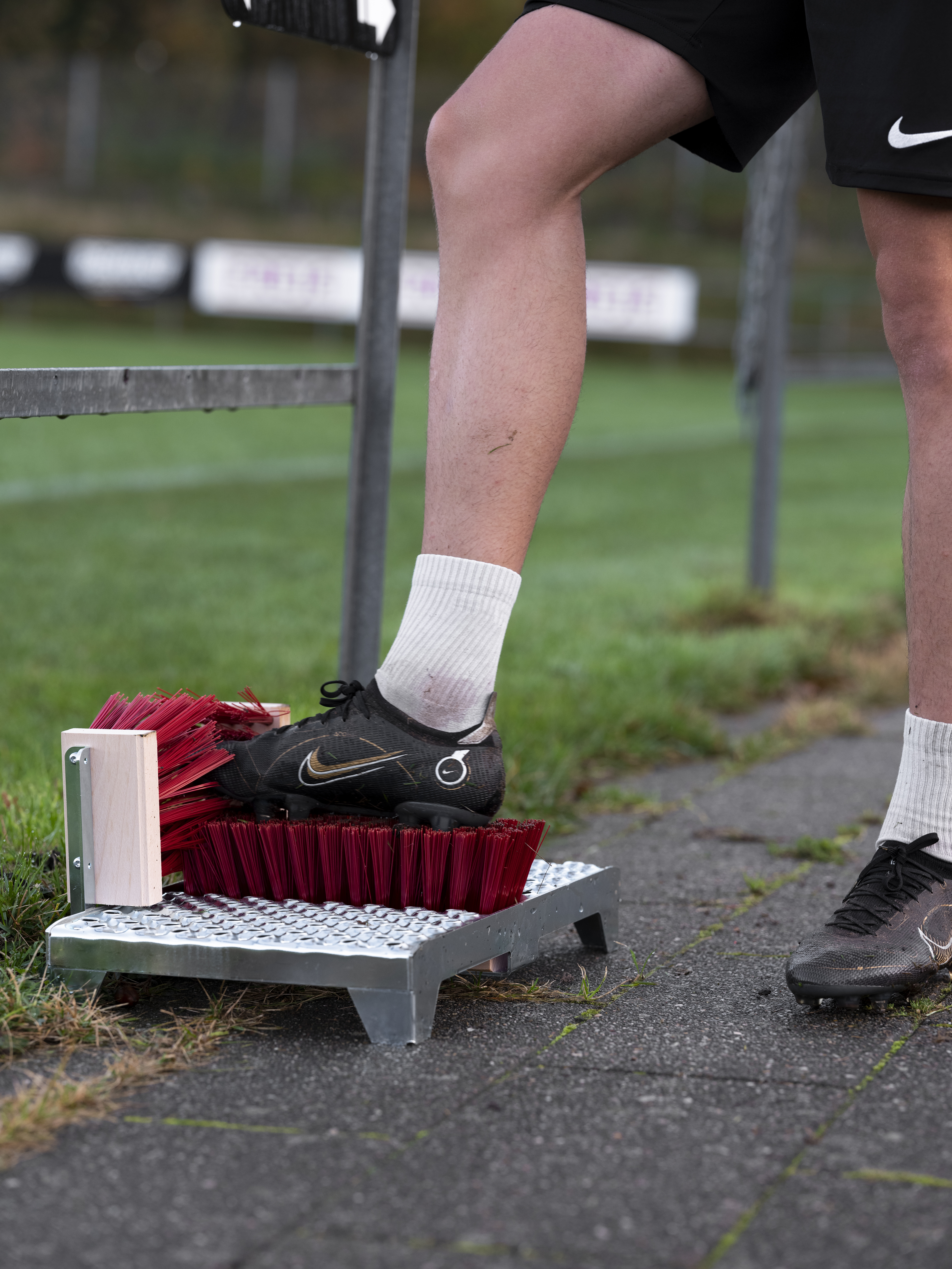 Vikan Boot cleaner, FSC™ 100% PBN-COC-059222, 460 mm, Hard, Wood