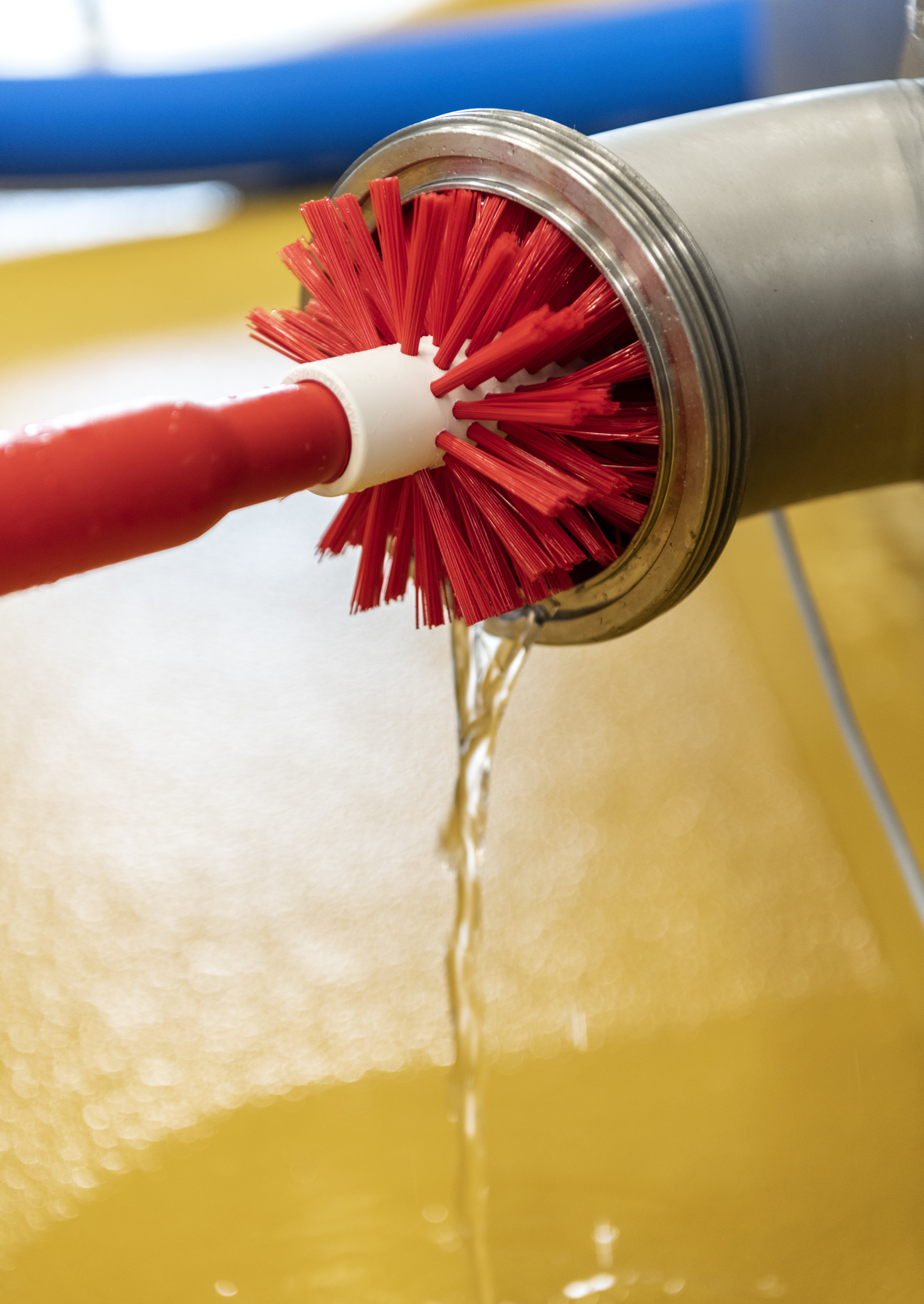 Vikan Pipe Cleaning Brush f/handle, 155 mm, Medium, Blue