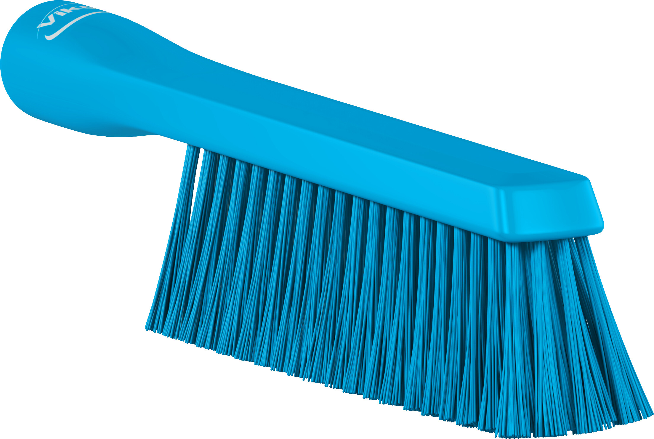 Vikan Dual Reach Brush, Threaded, 260 mm, Soft/hard, Blue