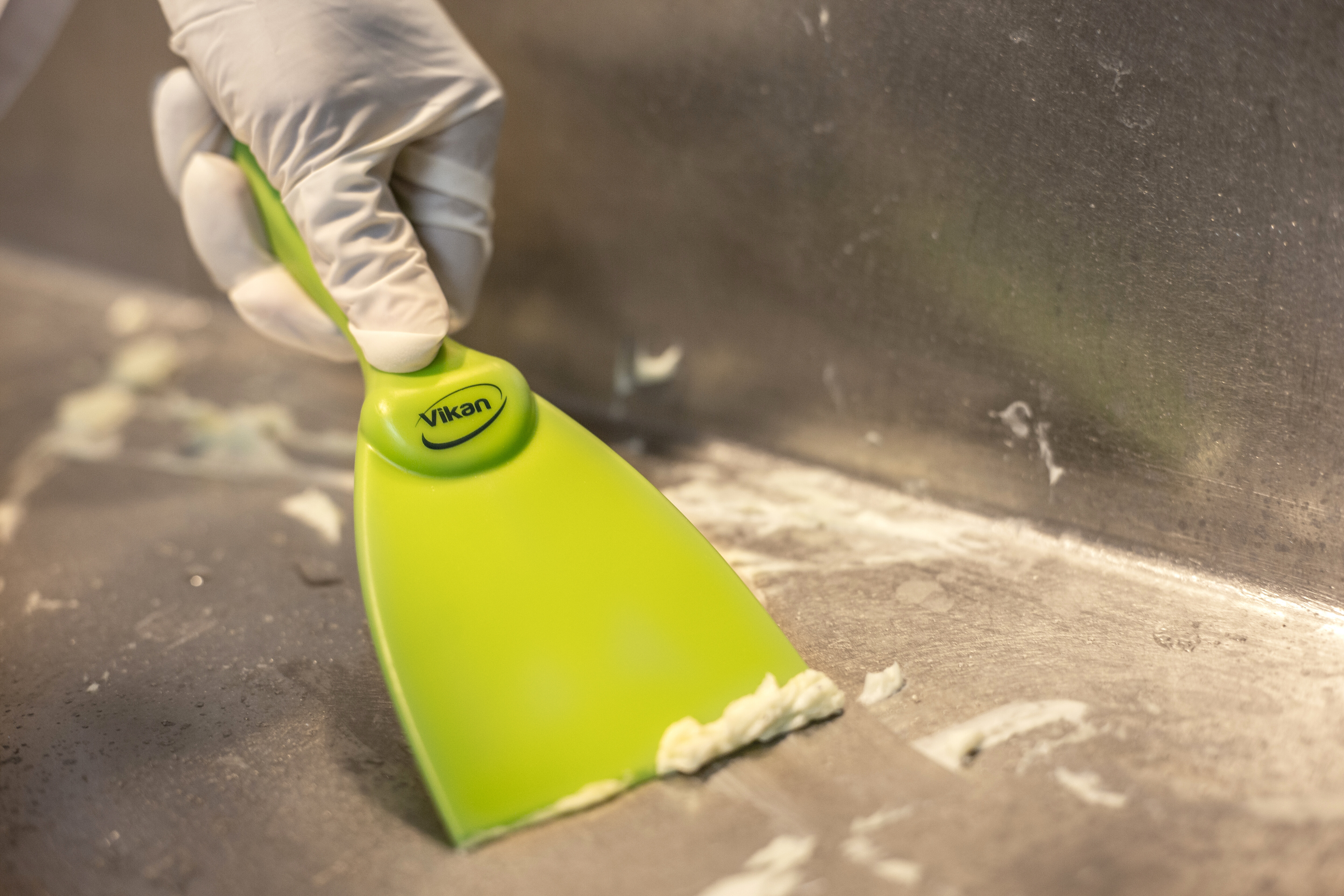 Vikan Hand Scraper, 75 mm, Blue