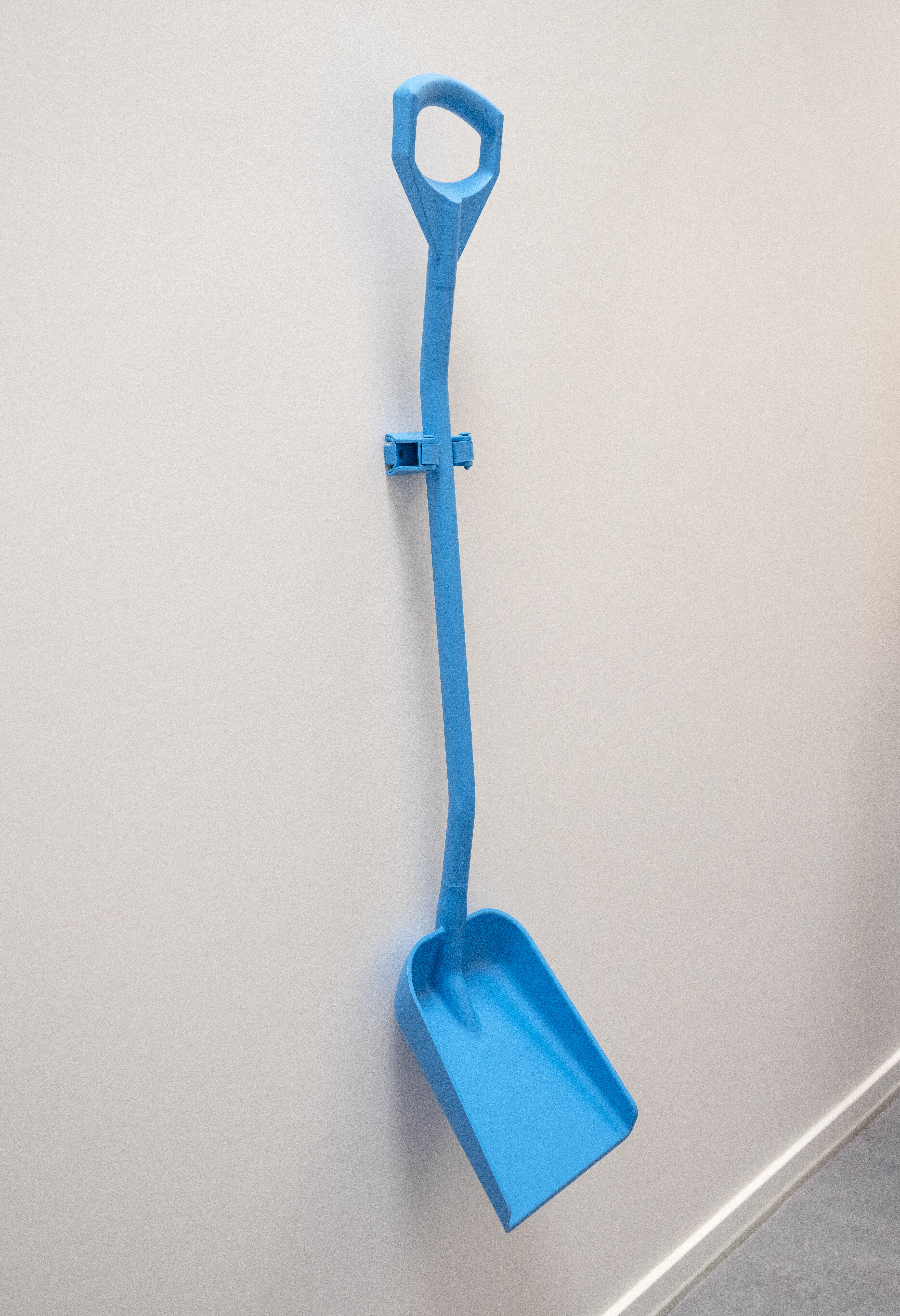 Vikan, Hygienic Wall Bracket, Grip Band Module, 82 mm, Blue