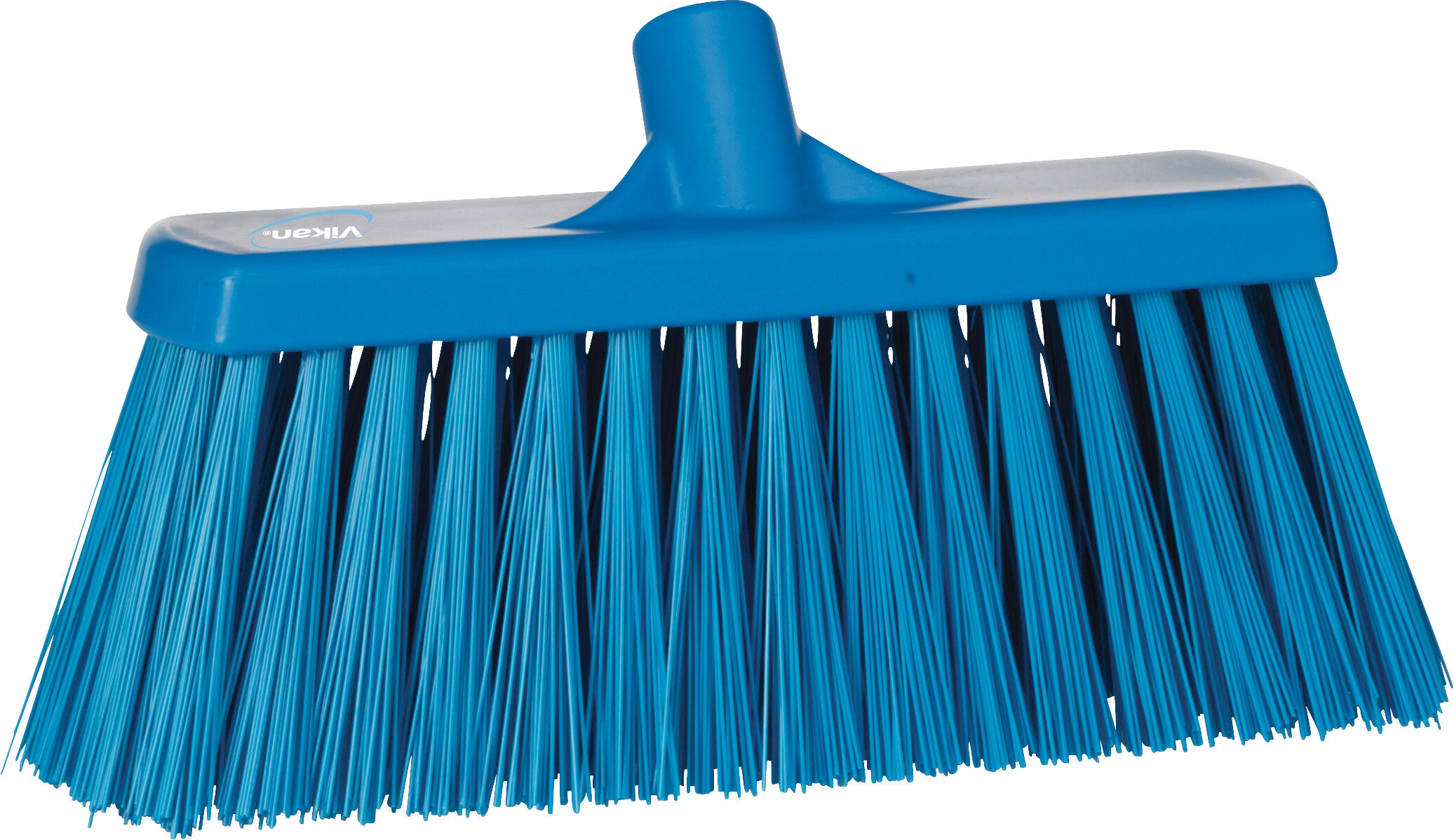 Vikan Broom, 330 mm, Very hard, Blue