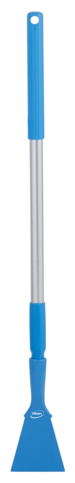 Vikan Nylon Scraper with Threaded Handle, 100 mm, Blue