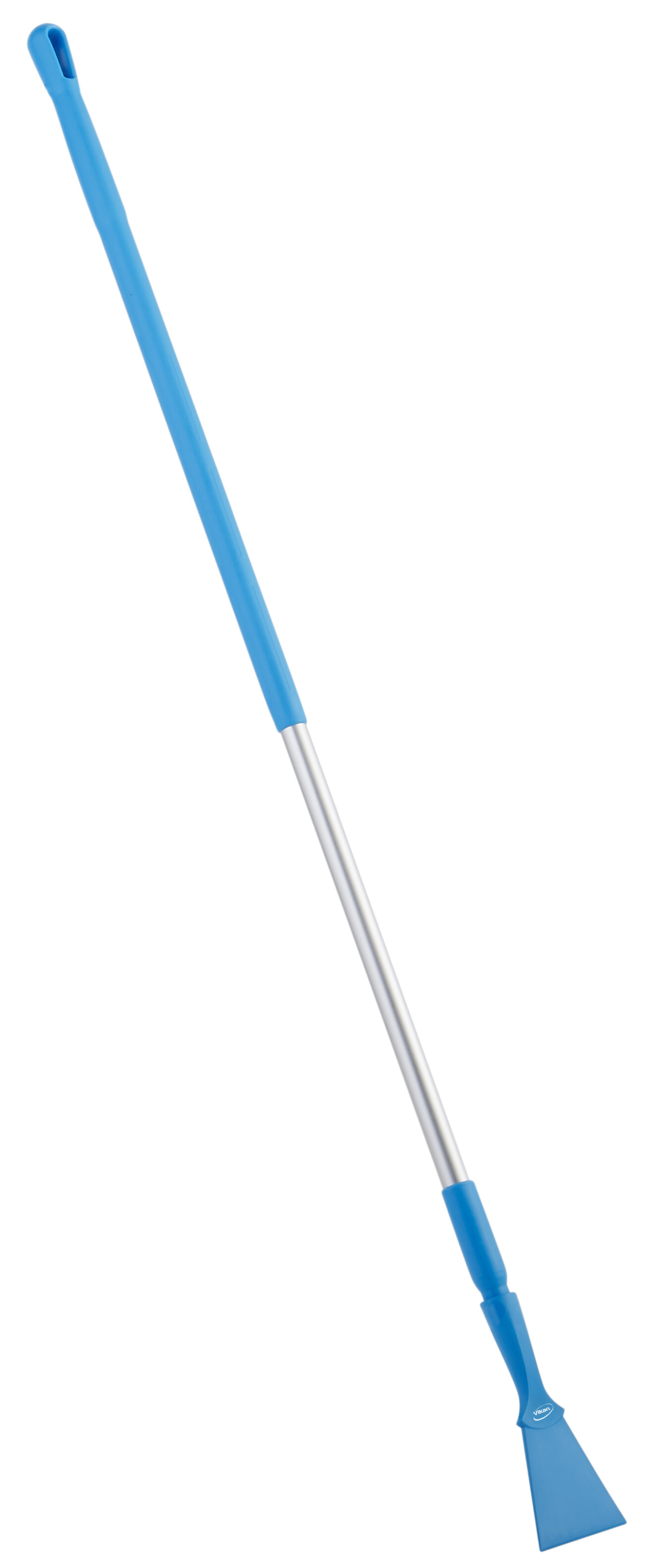 Vikan Nylon Scraper with Threaded Handle, 100 mm, Blue