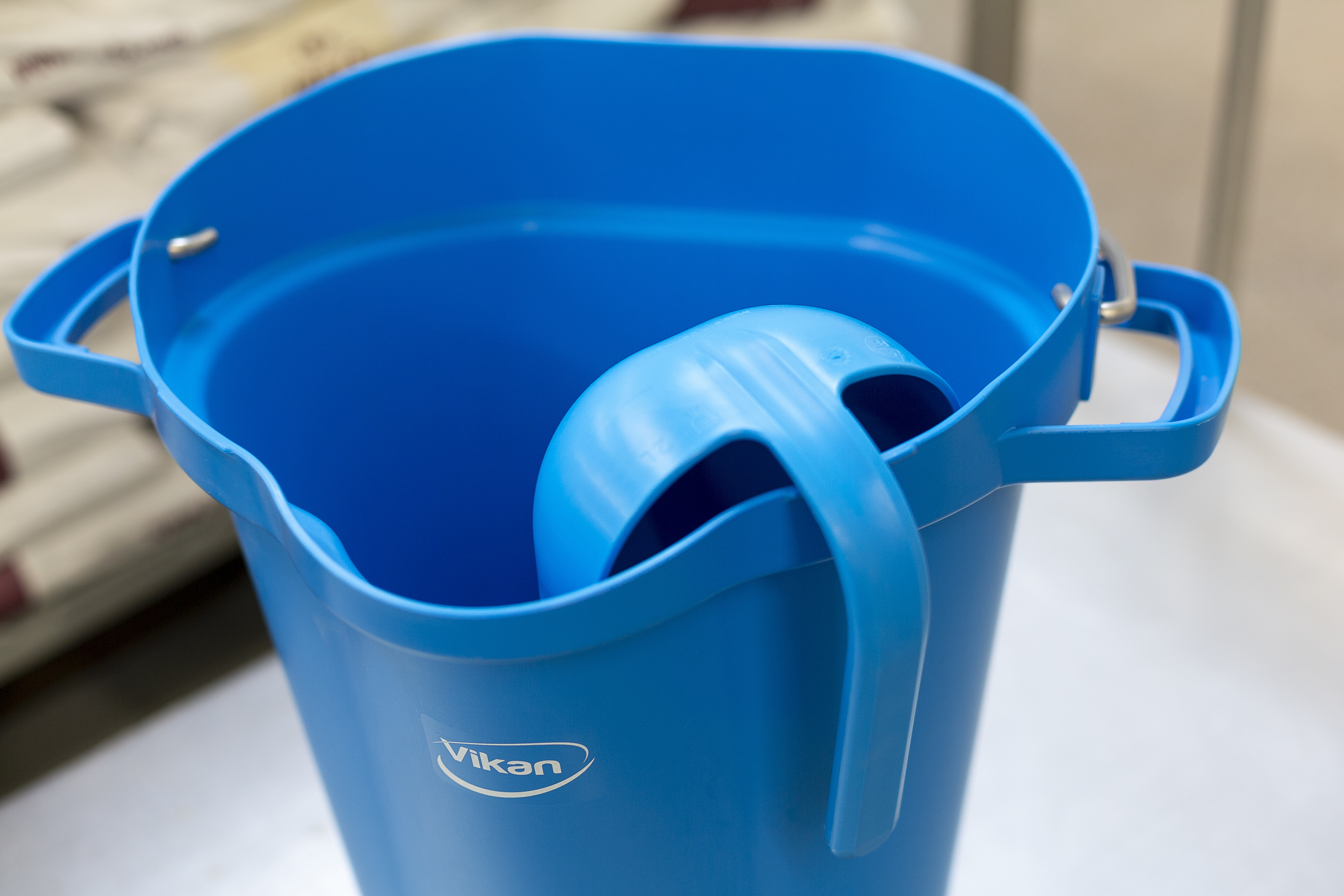 Vikan Bucket, 20 Litre, Blue