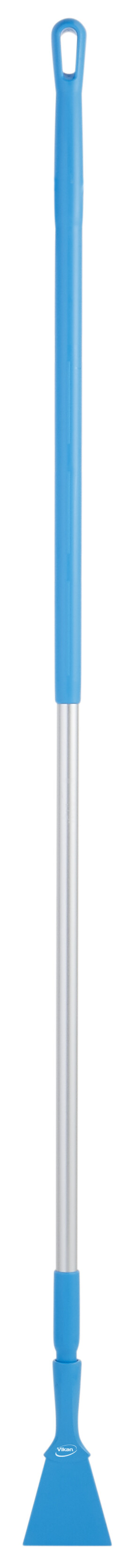 Vikan Nylon Scraper with Threaded Handle, 100 mm, Blue