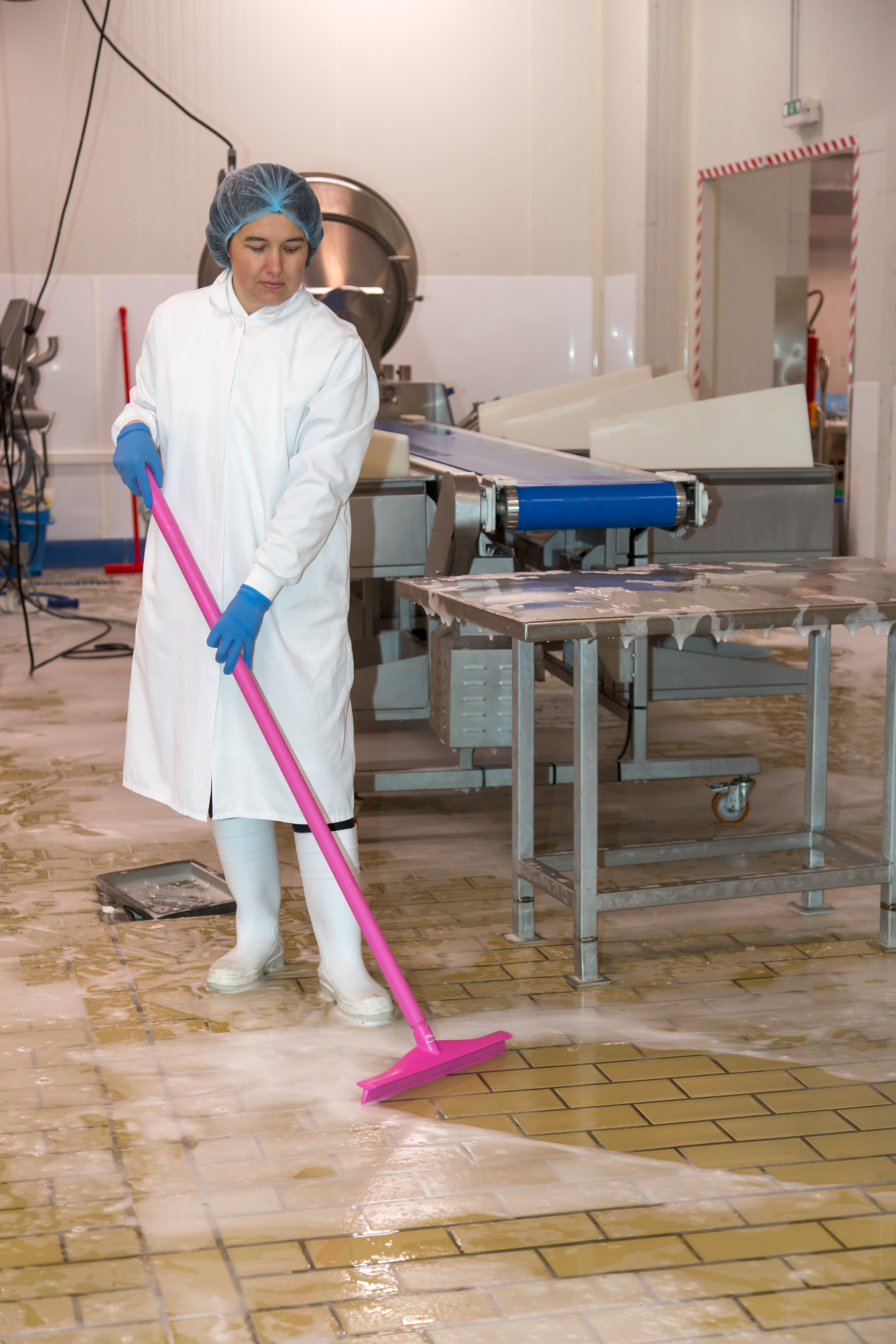 Vikan Ultra Hygiene Squeegee, 500 mm, Blue